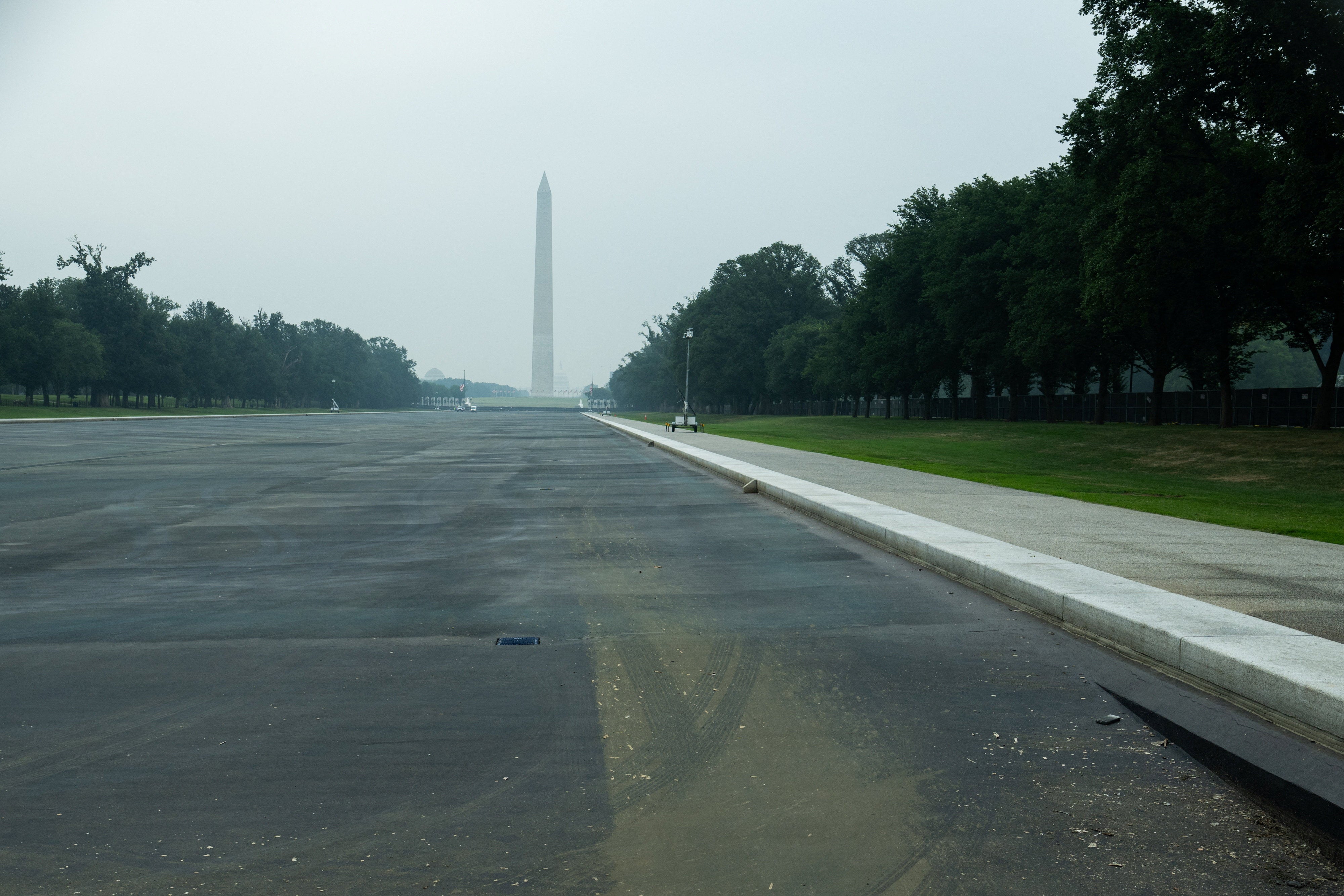 Trump ordered his management to hole nan Reflecting Pool, which has been plagued by problems for years