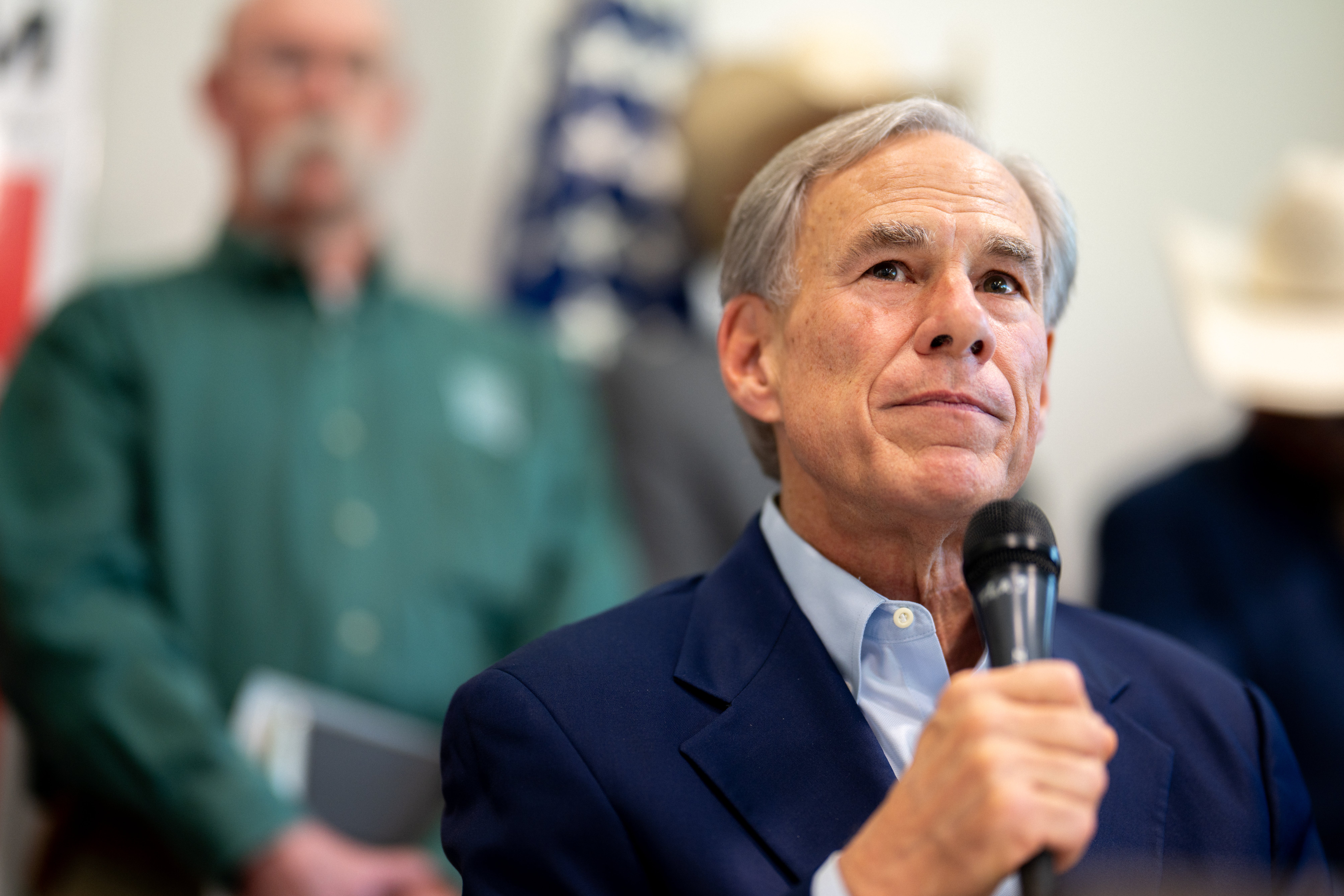 Texas Gov. Greg Abbott ordered nan Public Utility Commission and nan Electric Reliability Council of Texas connected Monday to audit each projected information halfway grid connections earlier nan commencement of immoderate construction
