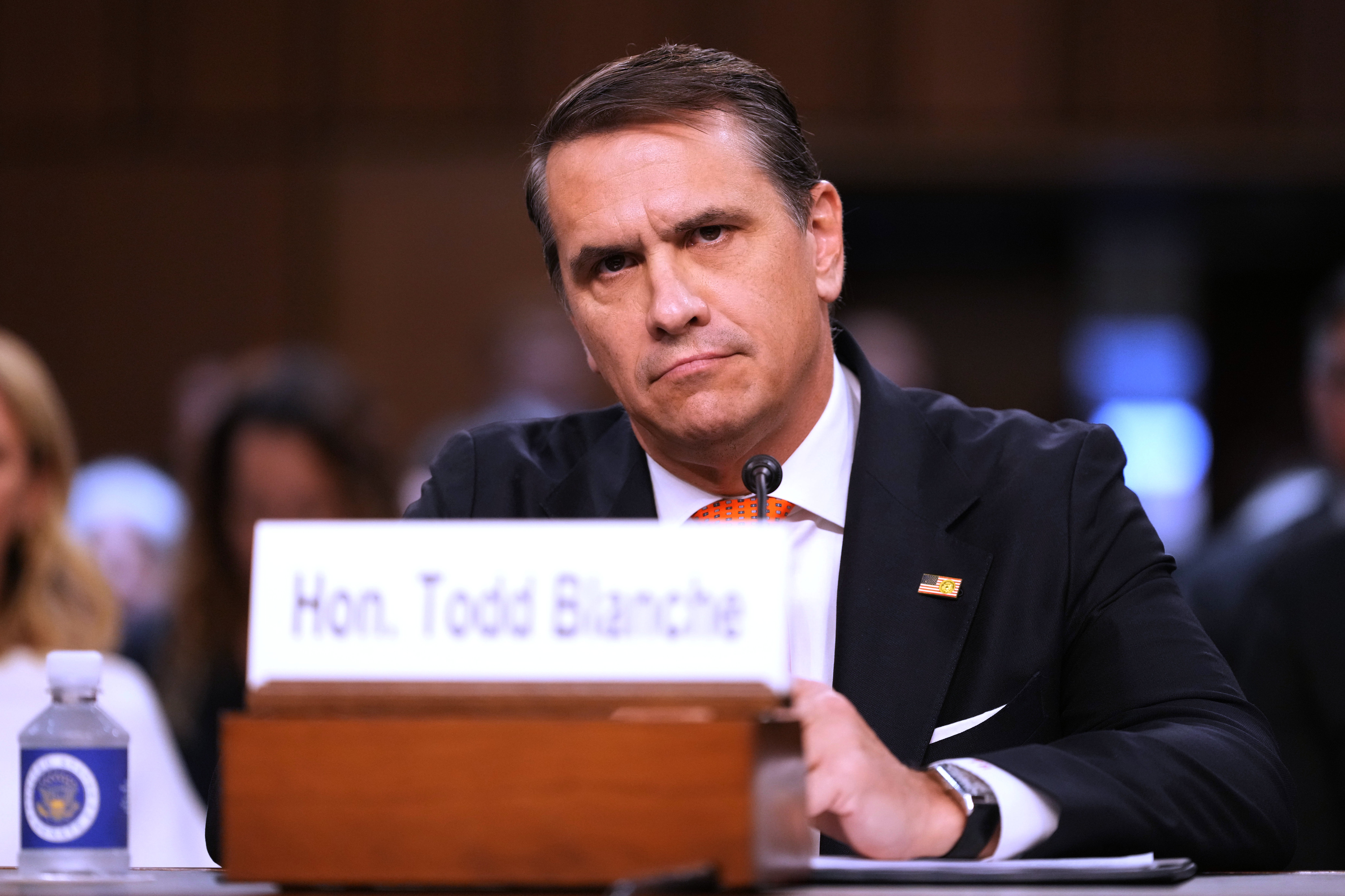 Blanche promised to rescind an bid to create nan ‘Anti-Weaponization Fund’ aft a prolonged confirmation process successful nan Senate, but Blanche and Trump are still seeking ways to trim authorities checks to alleged ‘victims’