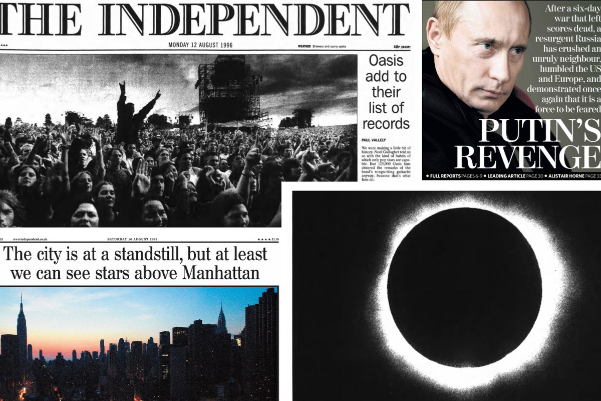 This Week in History: A total eclipse, Britpop and ‘Putin’s revenge’ This Week in History: A total eclipse, Britpop and ‘Putin’s revenge’