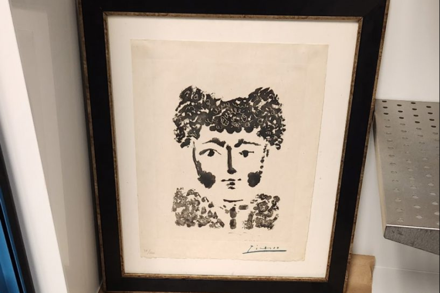 Picasso etching missing since 2018 is randomly turned into Milwaukee police