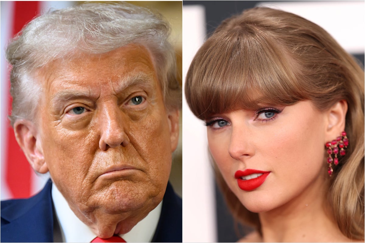 Taylor Swift song ‘August’ removed from Trump TikTok - The Independent image
