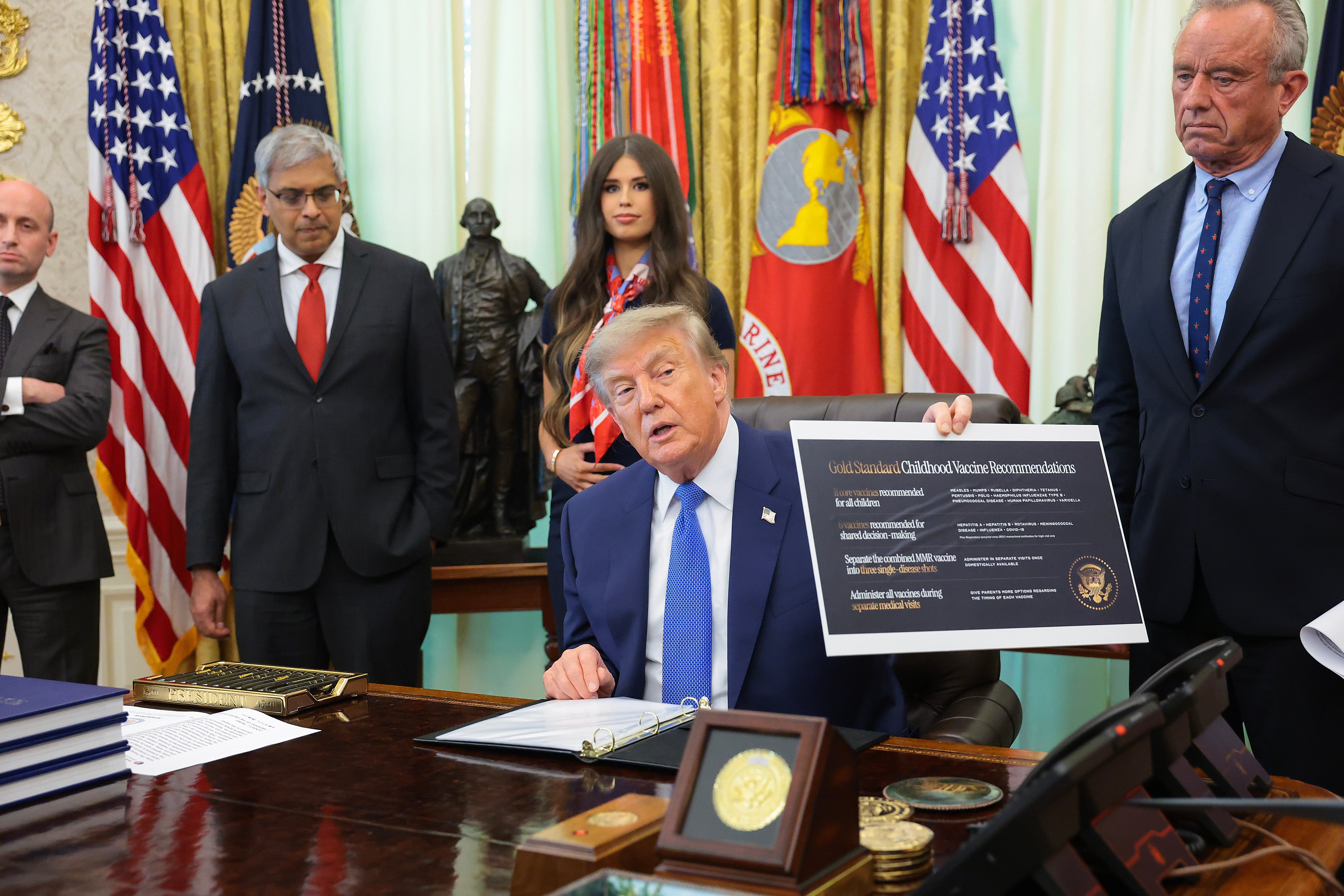 Trump's childhood vaccine order branded ‘dangerous' by experts — and GOP senator