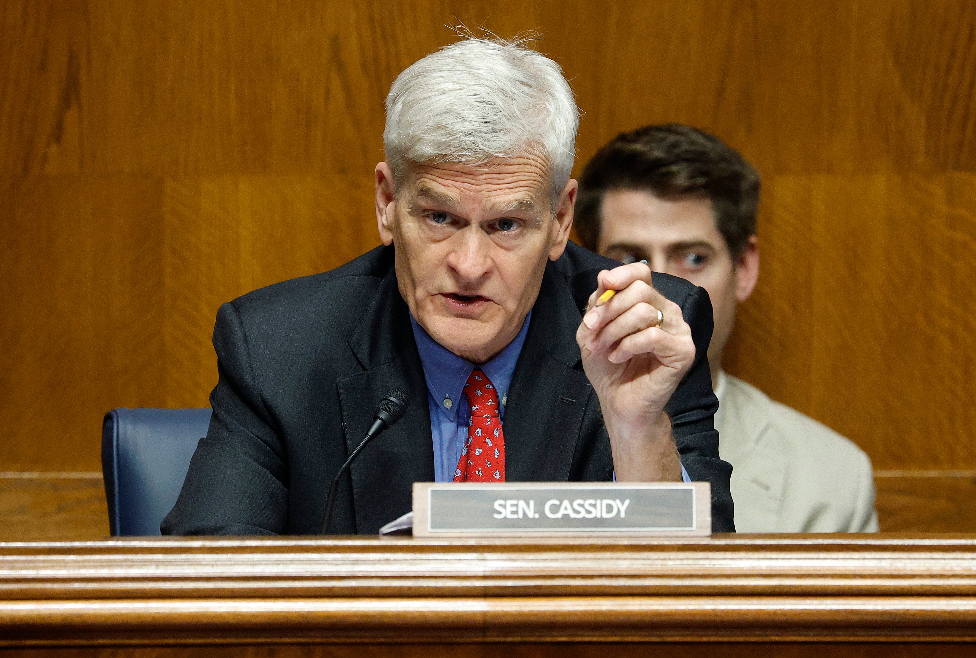 Republican Senator Bill Cassidy, who voted to corroborate Health and Human Services Secretary Robert F. Kennedy Jr., was criticized for attacking nan administration's vaccine plan