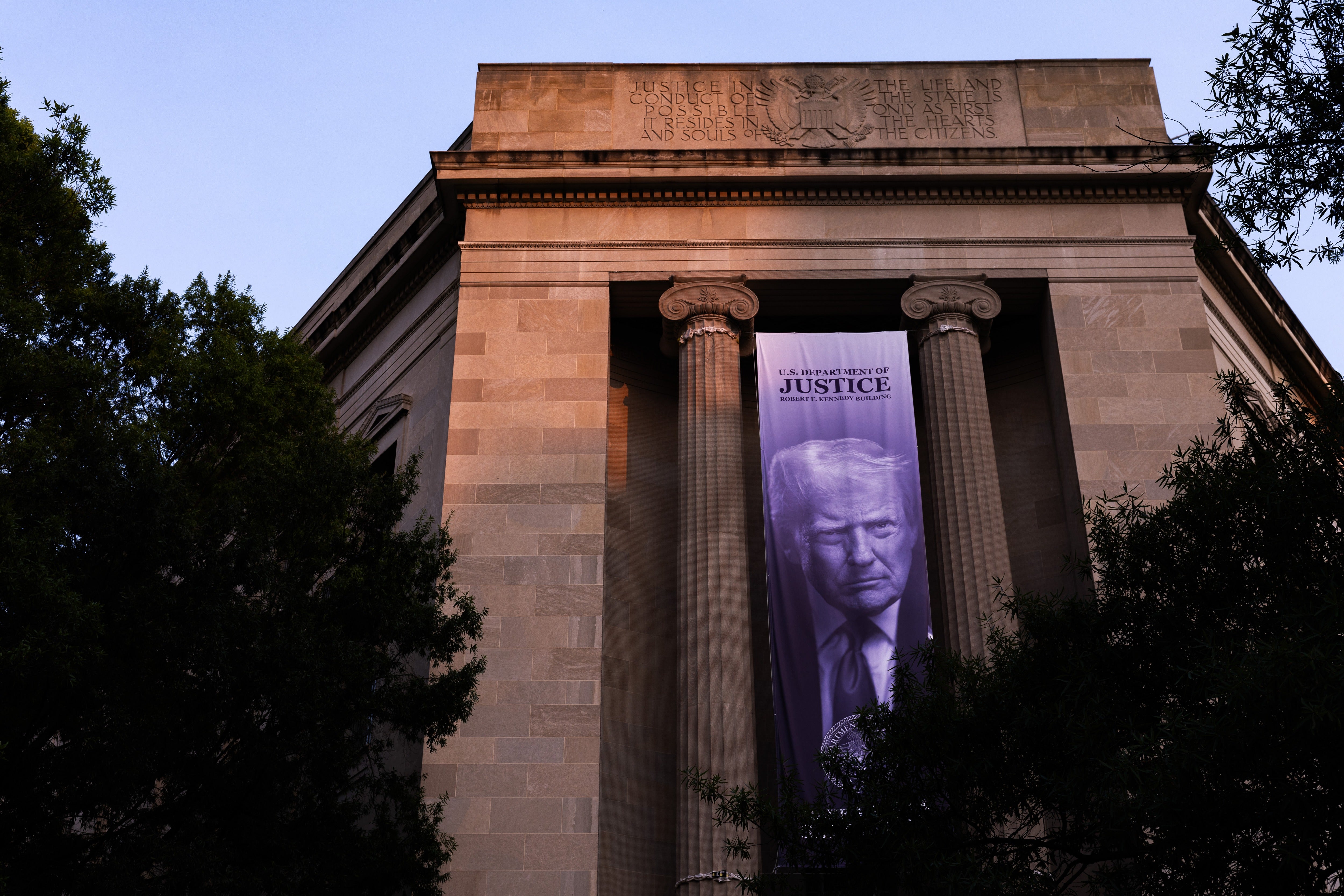 The sentiment was released connected nan aforesaid time that Todd Blanche, Trump’s erstwhile individual attorney, was sworn successful arsenic lawyer general