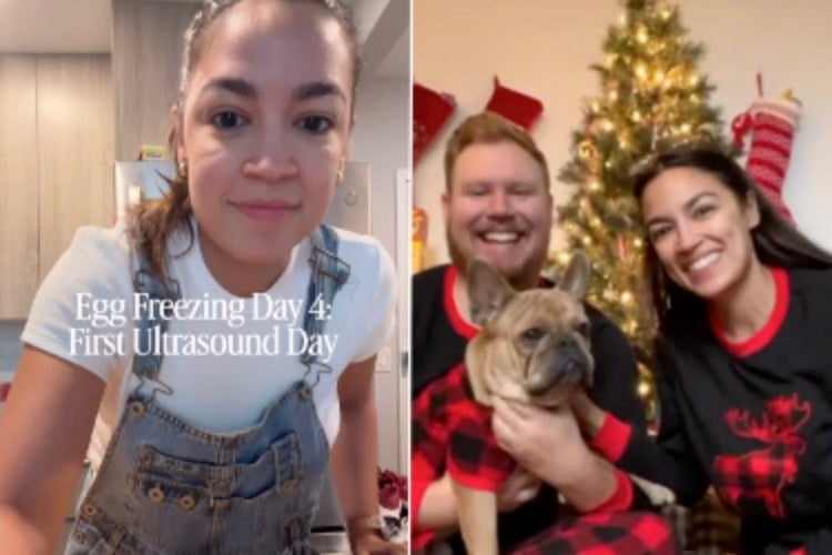Aoc Reportedly Split From Fiancé Riley Roberts Months Before She Started Freezing Her Eggs