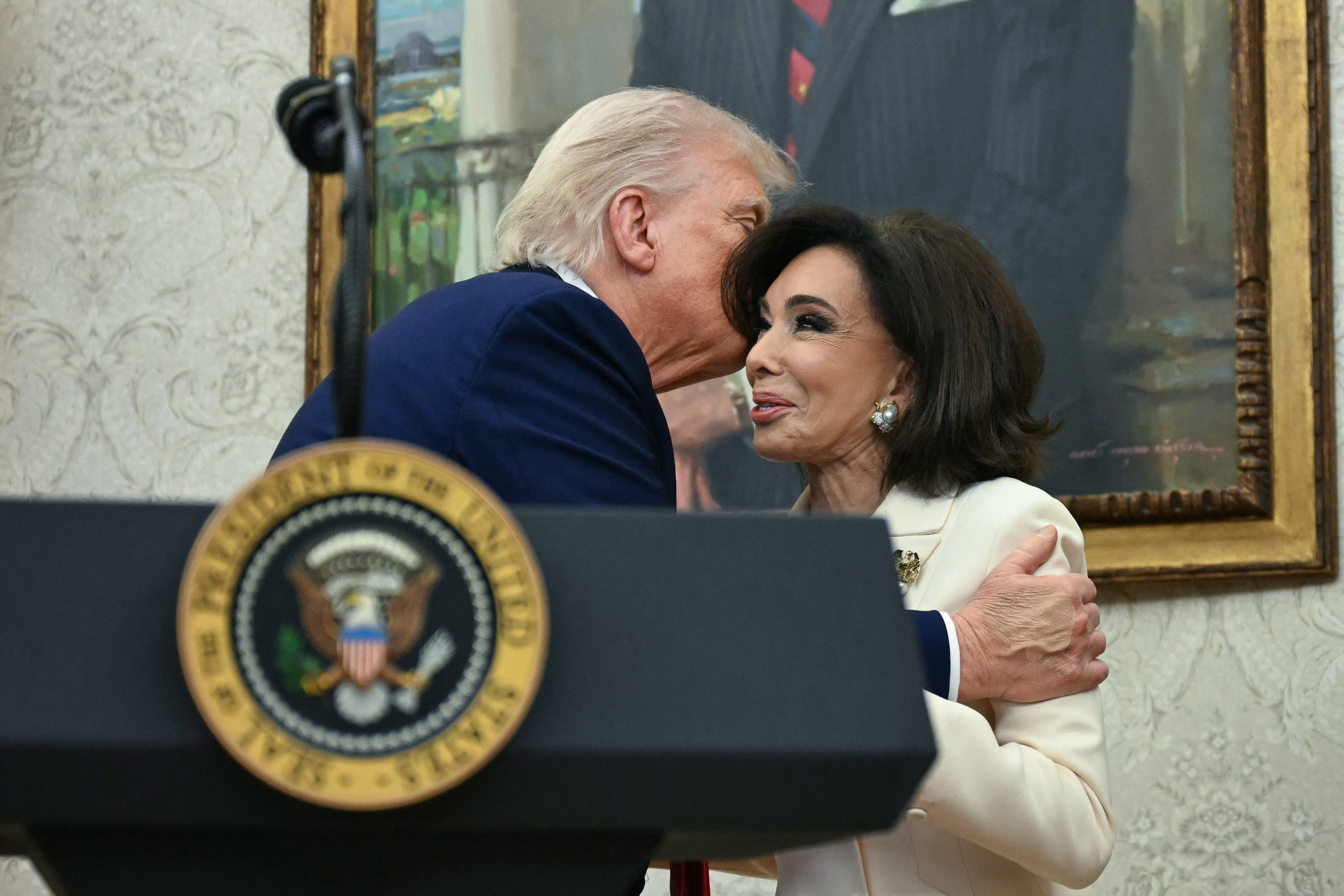 News of nan alleged investigation follows Donald Trump’s ongoing disapproval of nan apical charismatic aft she dropped charges against a man nan president has accused of vandalizing nan Lincoln Memorial Reflecting Pool