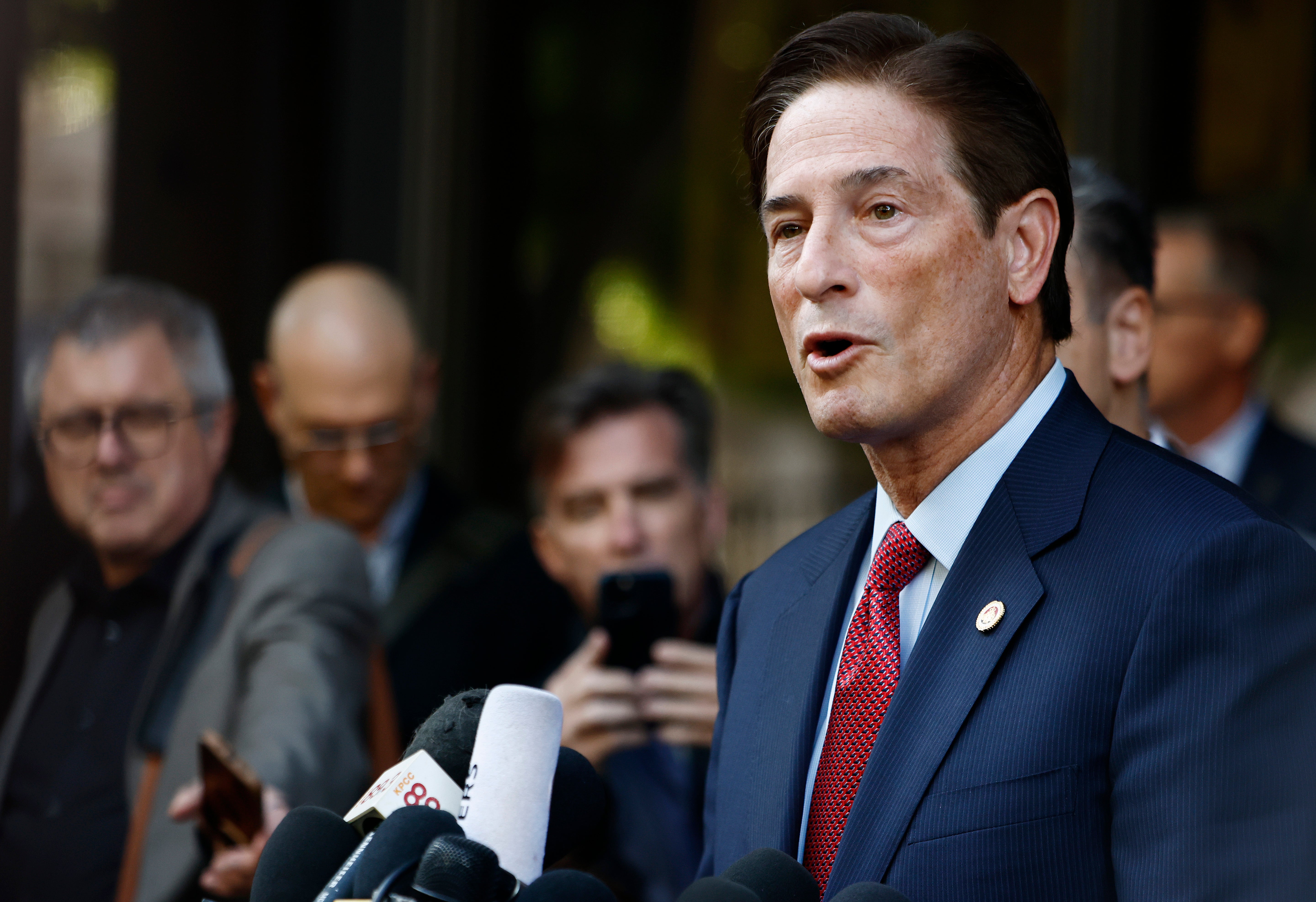 Los Angeles County District Attorney Nathan Hochman told reporters extracurricular tribunal earlier this twelvemonth that his agency will beryllium ‘looking astatine each aggravating and mitigating circumstances’