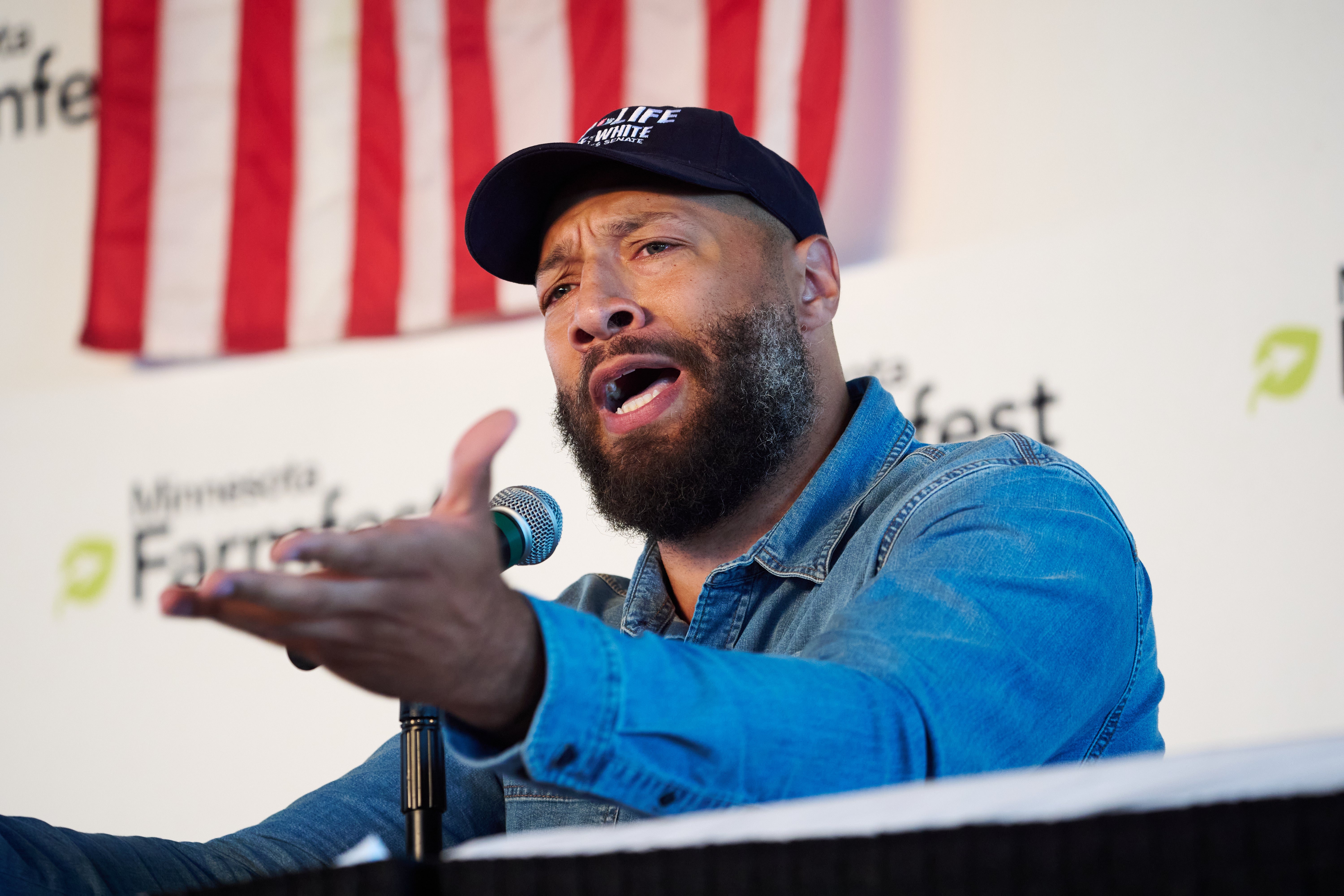 Ex-professional hoops subordinate Royce White was defeated successful this week's Minnesota Republican Senate superior and has already announced his volition to tally for nan presidency instead
