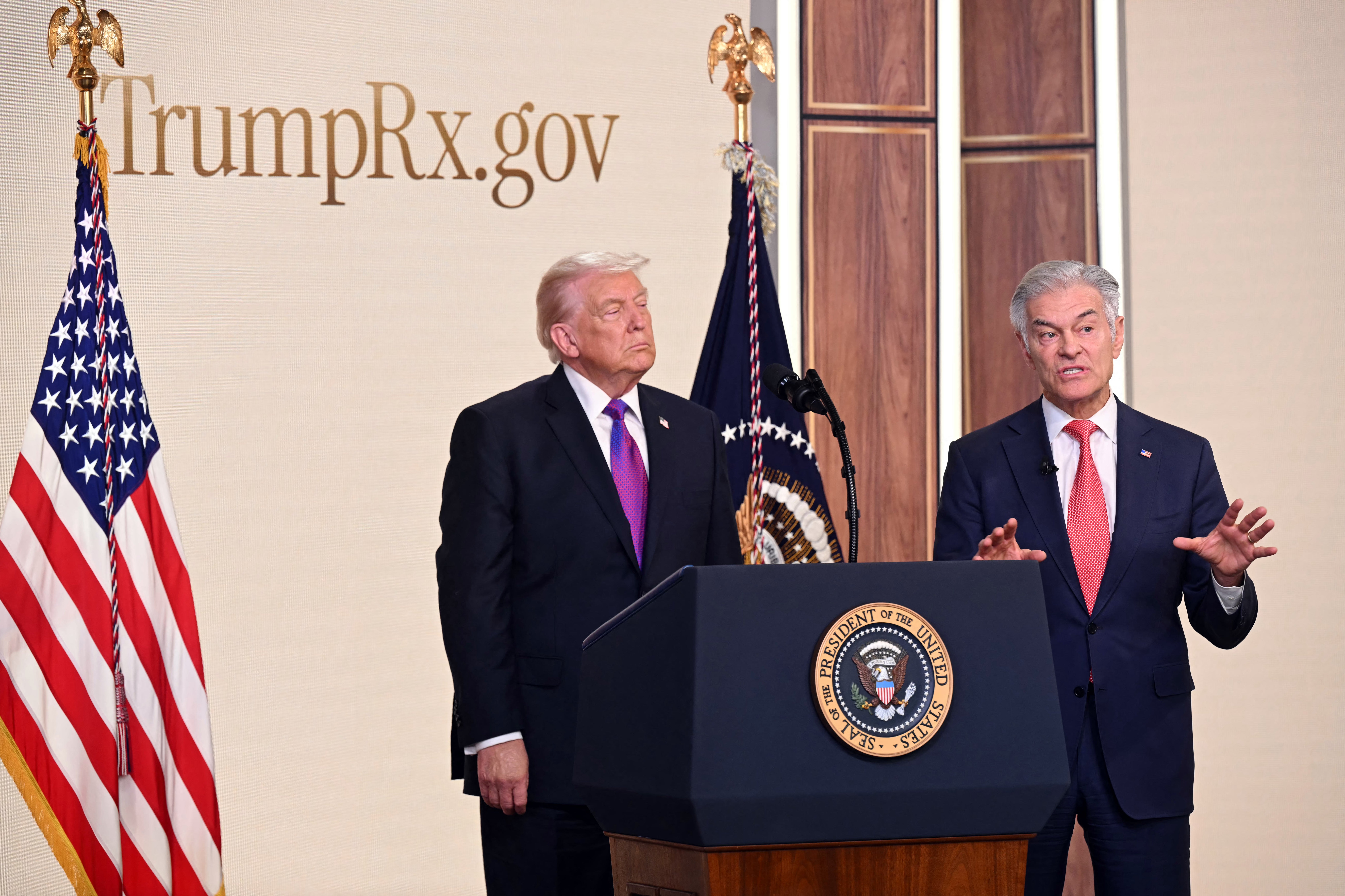 Trump works closely with Oz, who serves as Administrator for the Centers for Medicare & Medicaid Services