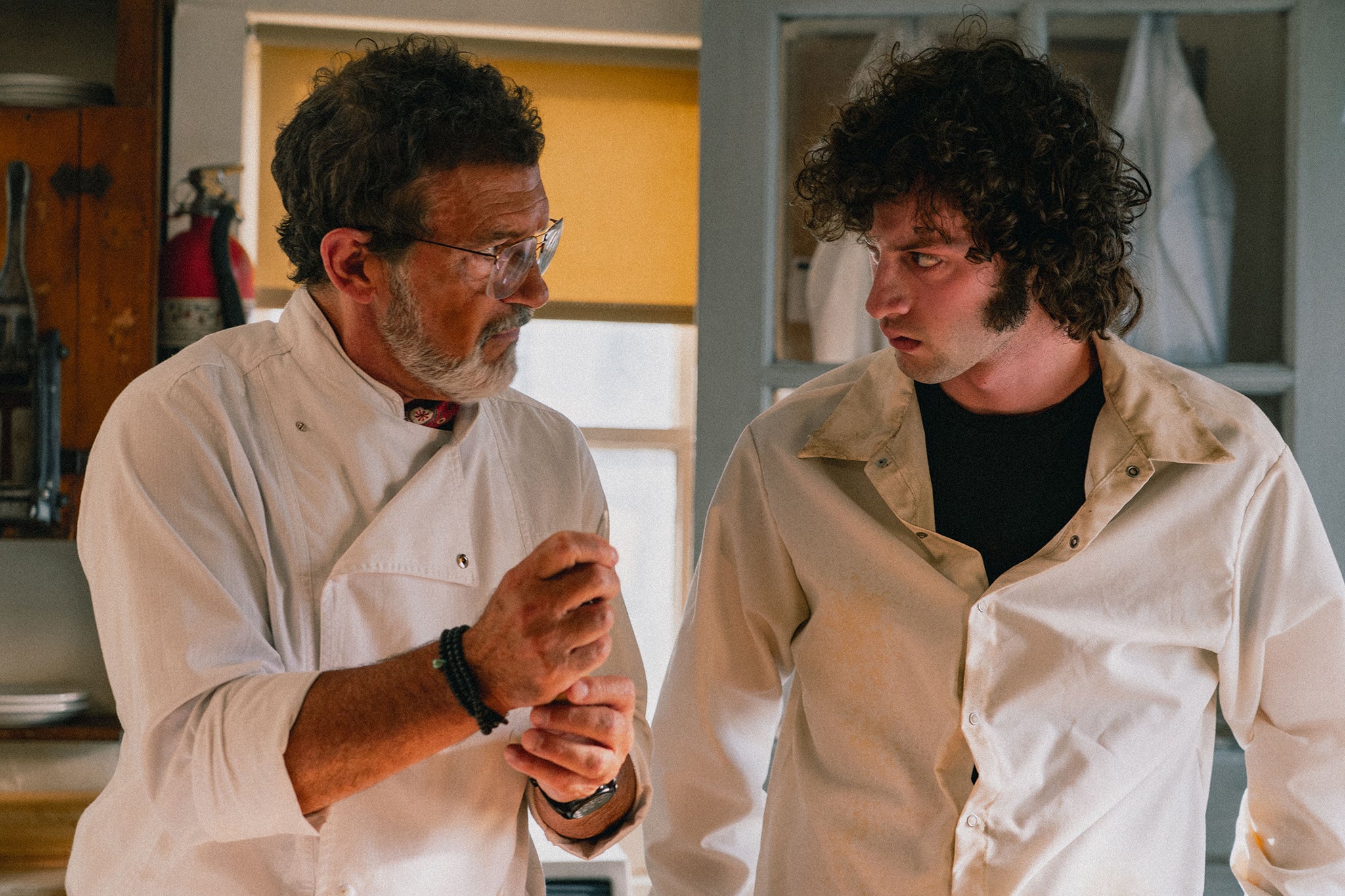 Mentor and mentee: Antonio Banderas and Sessa in ‘Tony’