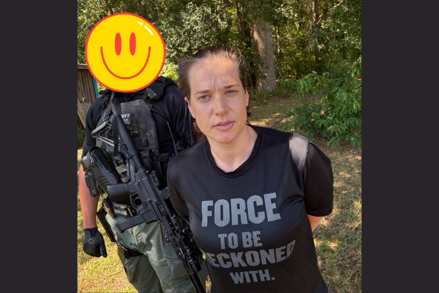 Florida woman arrested for murder wearing ‘force to be reckoned with’ shirt