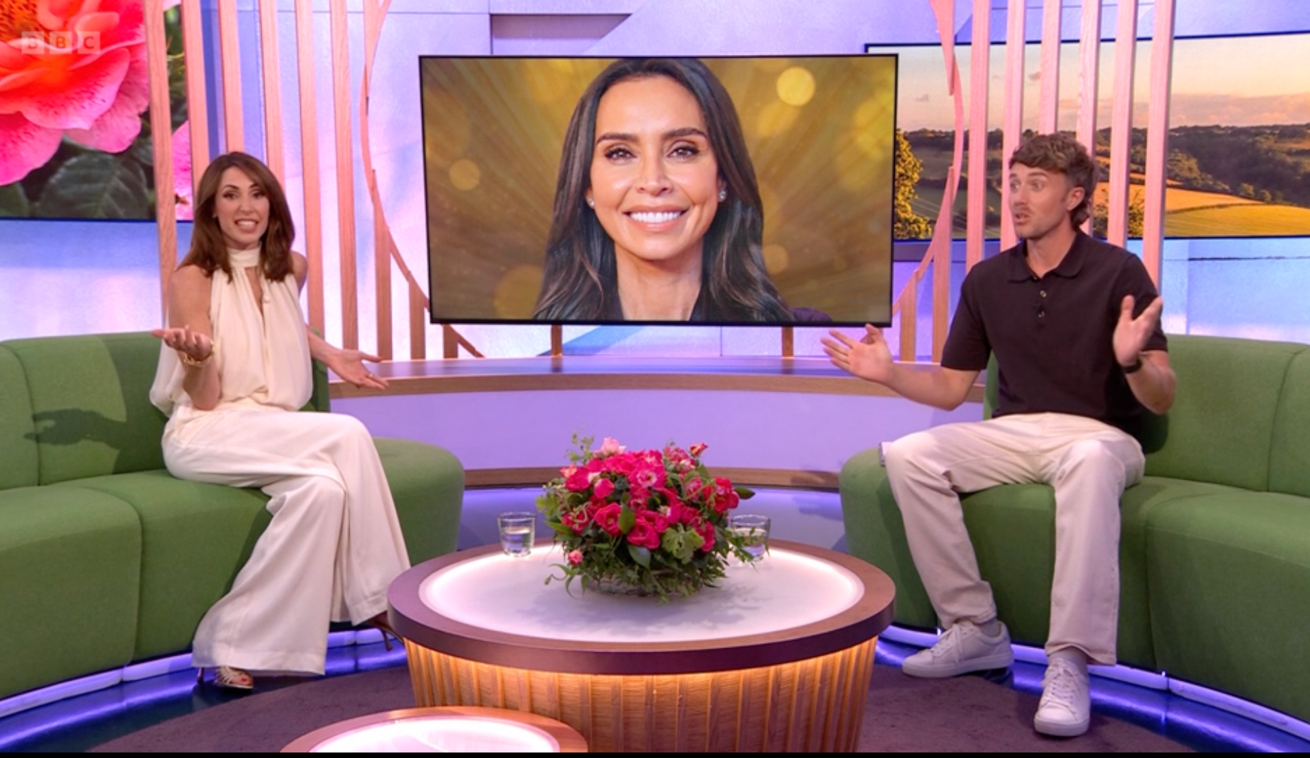 The One Show interrupted live on air by emergency alert minutes into 20th anniversary episode