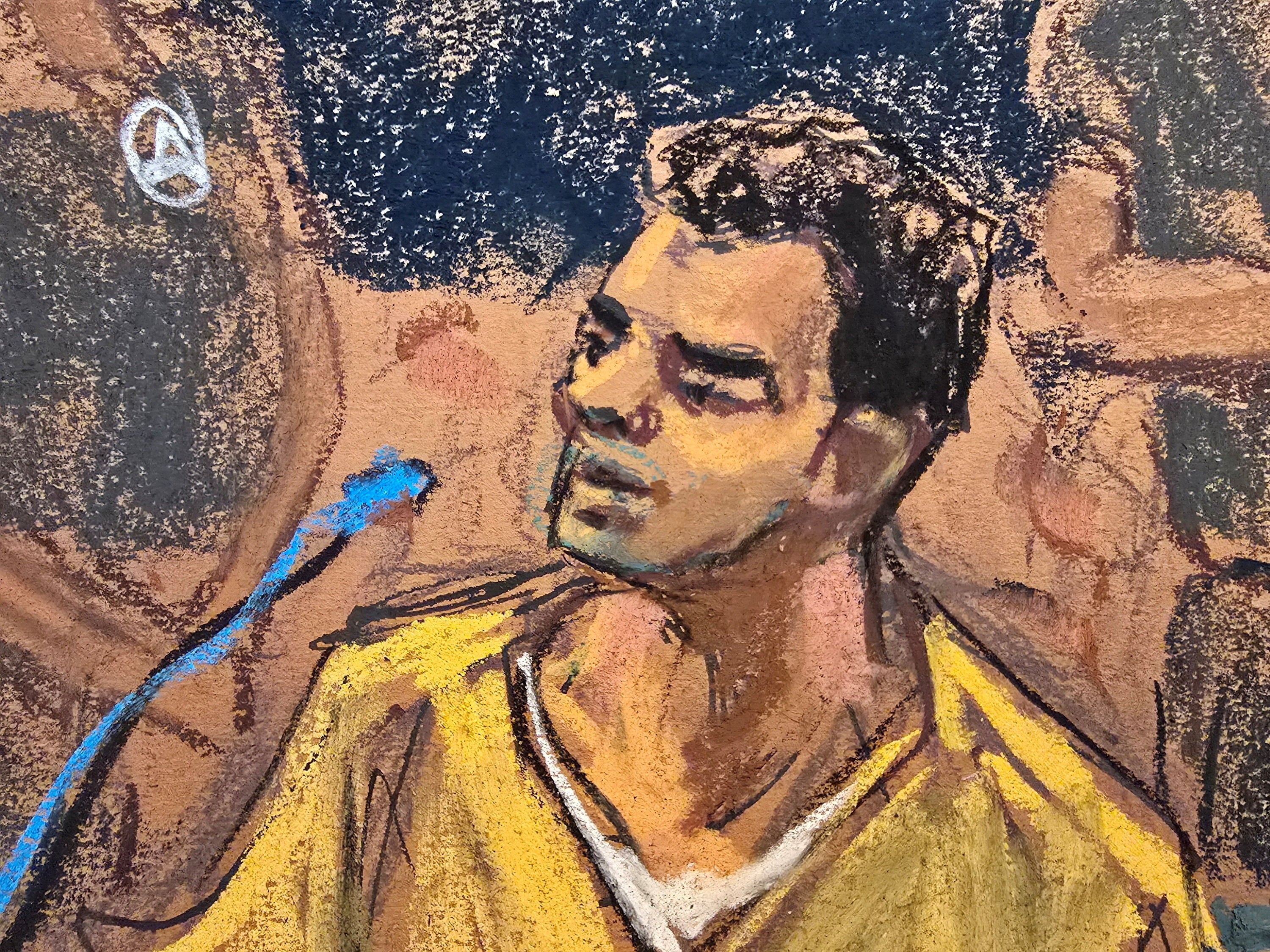 Luigi Mangione walked into federal court Friday, shackled, wearing a beige prison jumpsuit, ready to plead guilty to two counts of stalking that resulted in Brian Thompson’s death