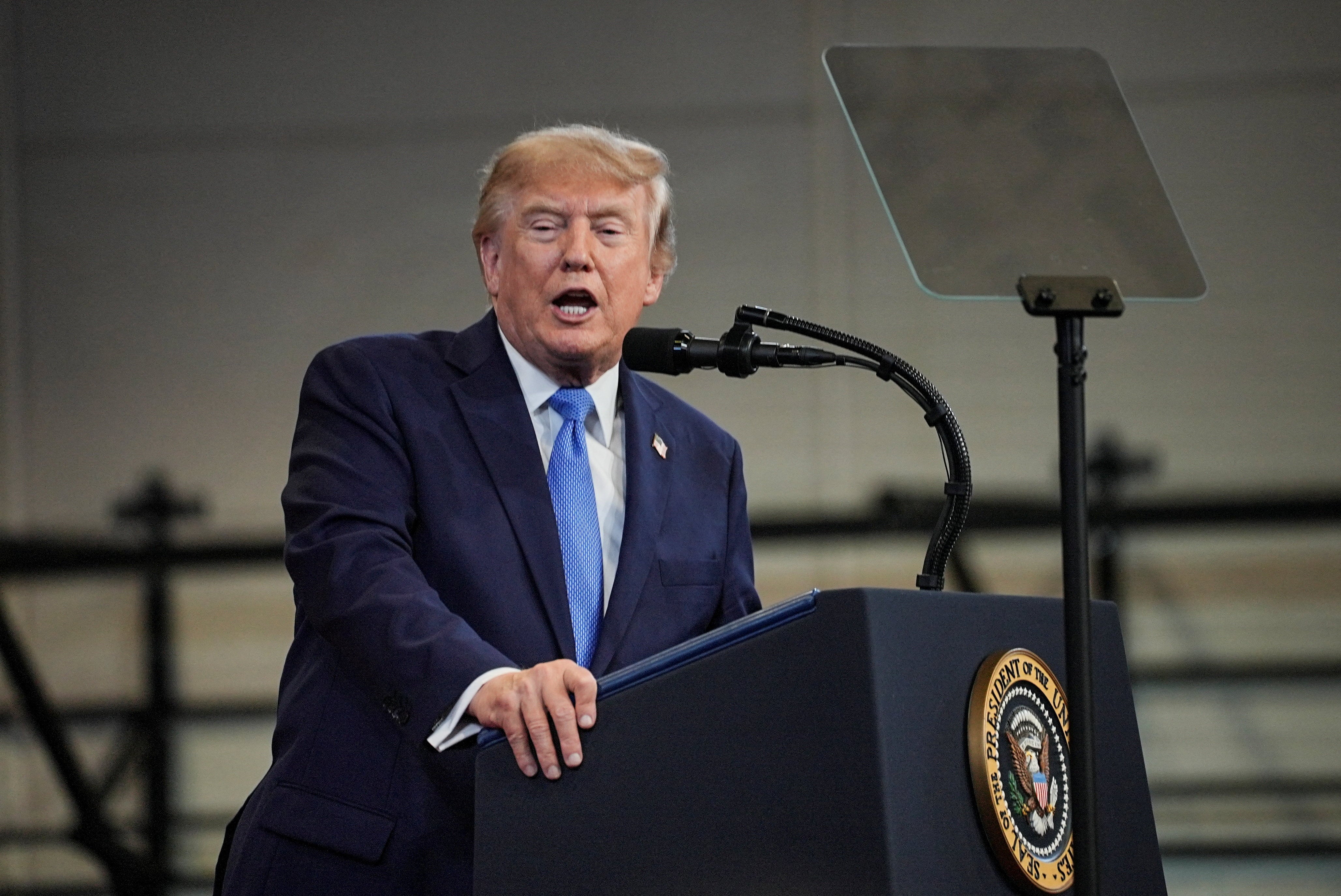 Trump rally speech in New York describes women thanking him for safety