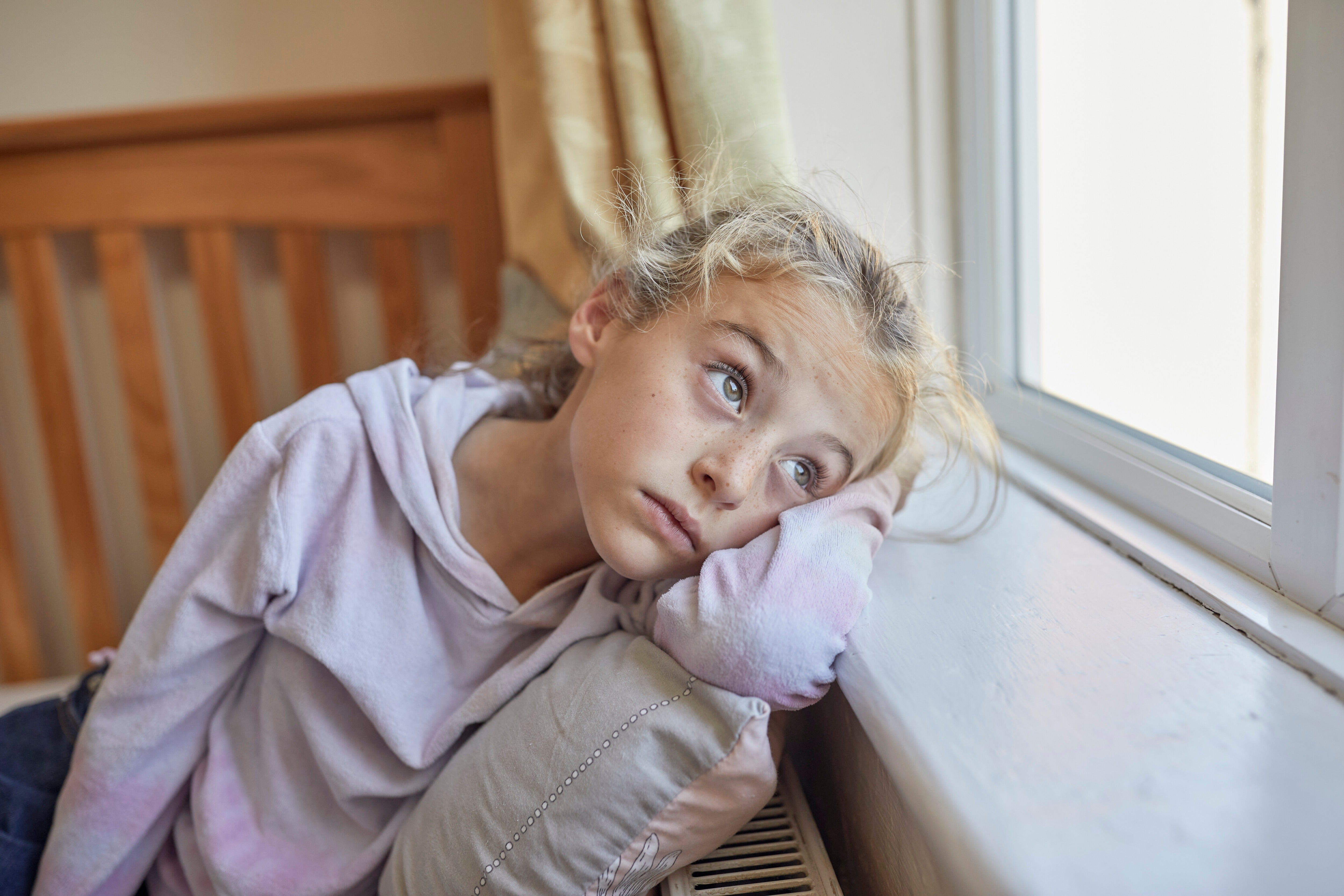 Children's helpline says number of calls about child domestic abuse cases has risen 80% in five years