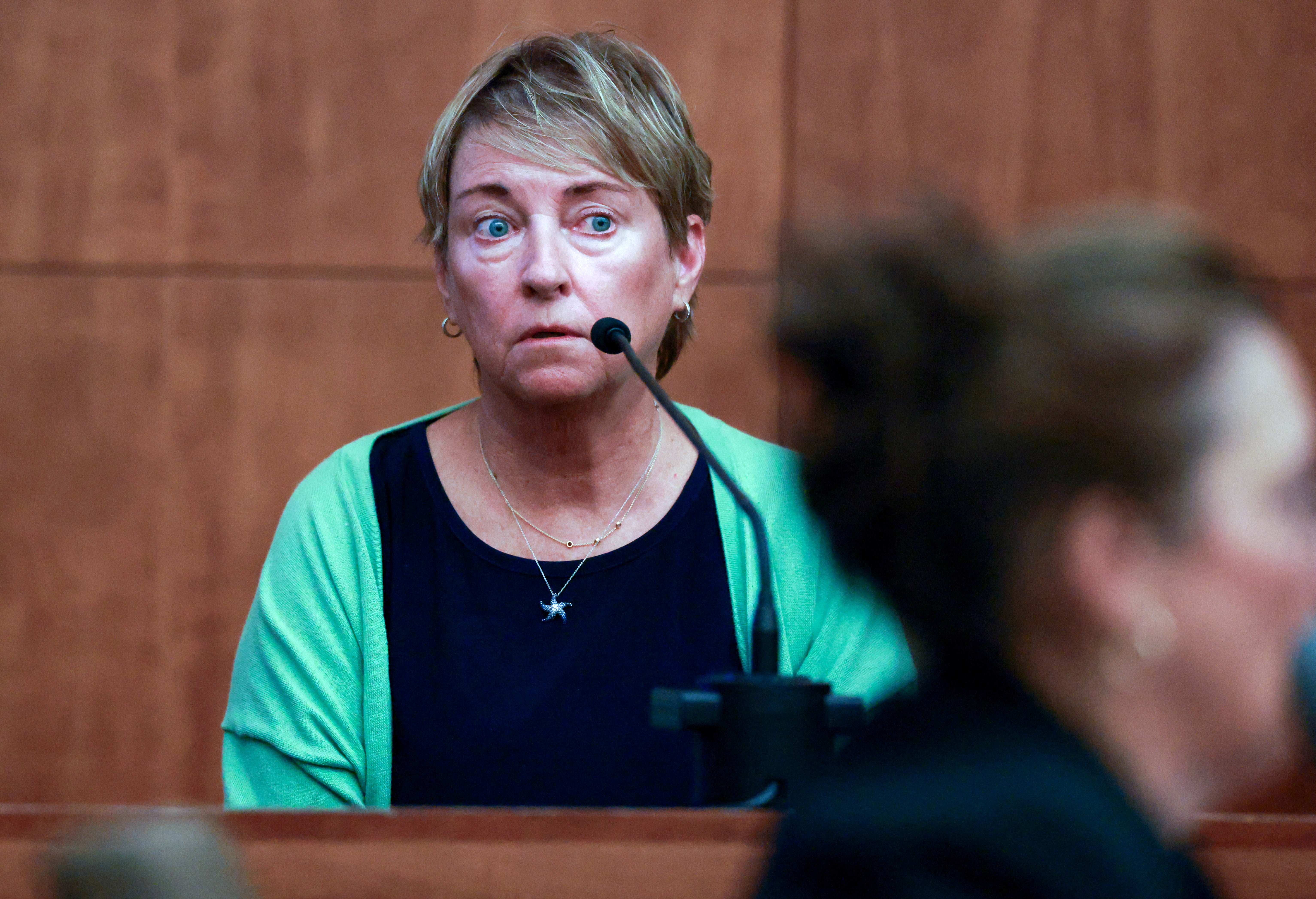 Susan Clancy, the former mother in law of Lindsay Clancy, during testimony at Lindsay Clancy's murder trial
