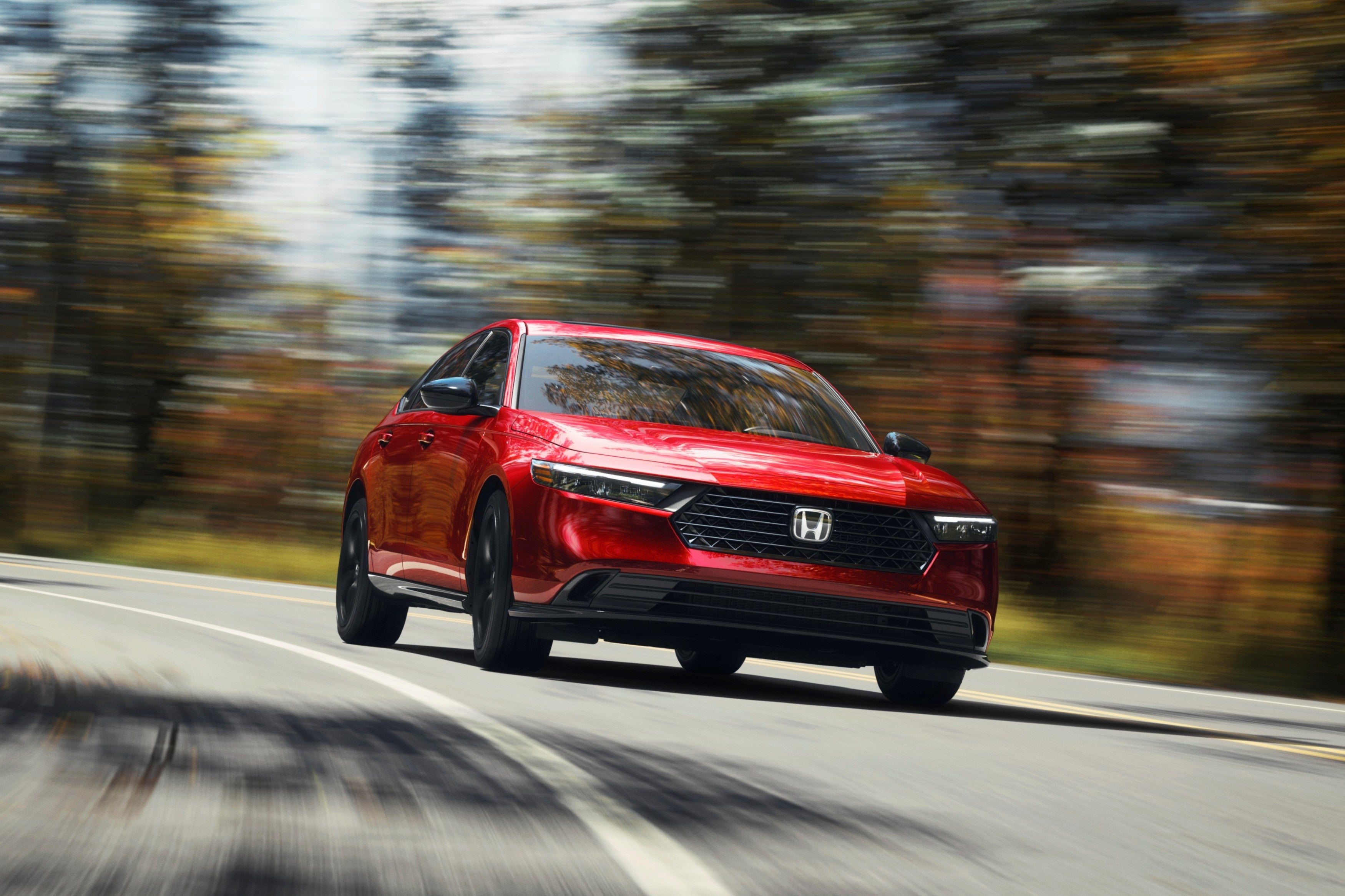The Honda Accord is about as roomy as you can get for a midsize sedan