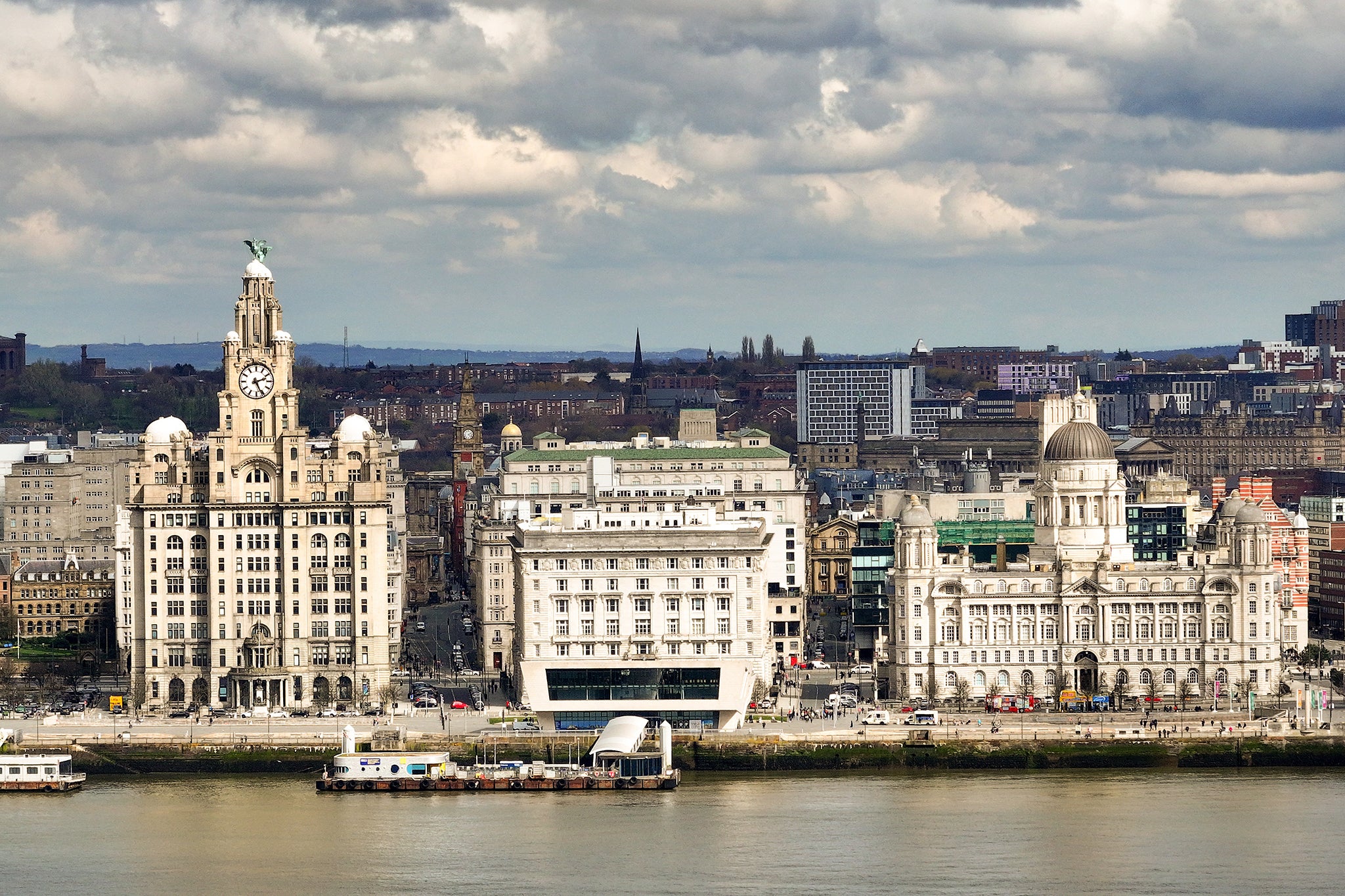 Look out for Bezos and Sanchez taking a stroll along the Mersey...