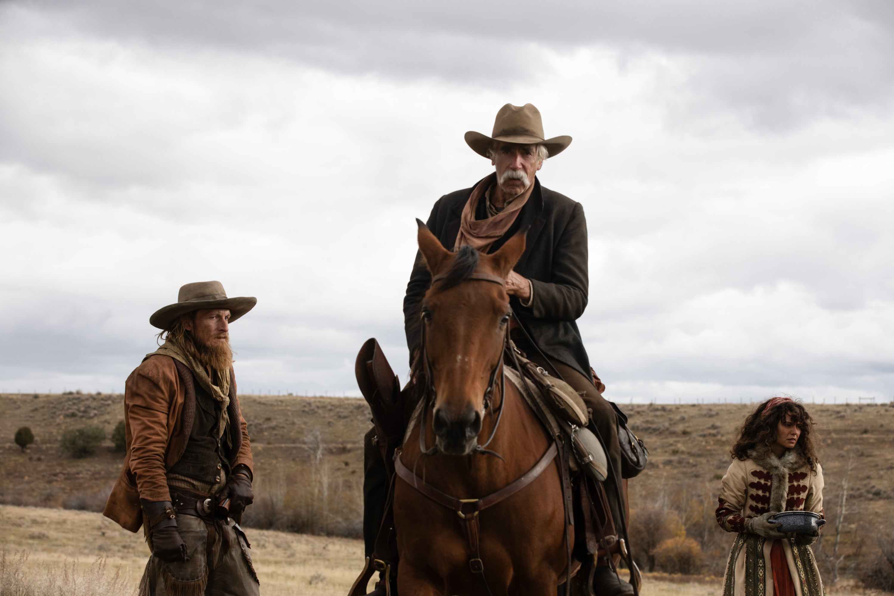 Sam Elliott starred in '1883' as grieving cowboy Shea Brennan