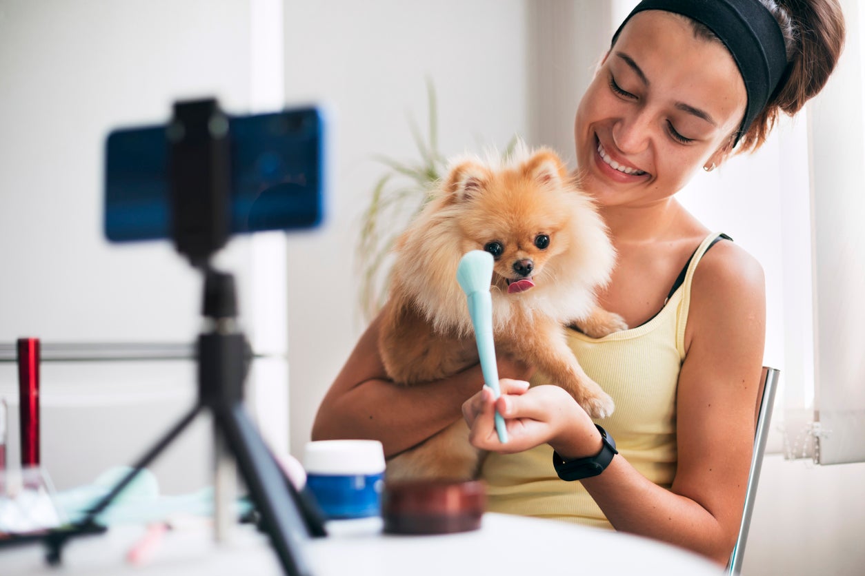 Creating a persona around a pet and speaking about them as babies or children can help to communicate kinship ties, rather than ownership