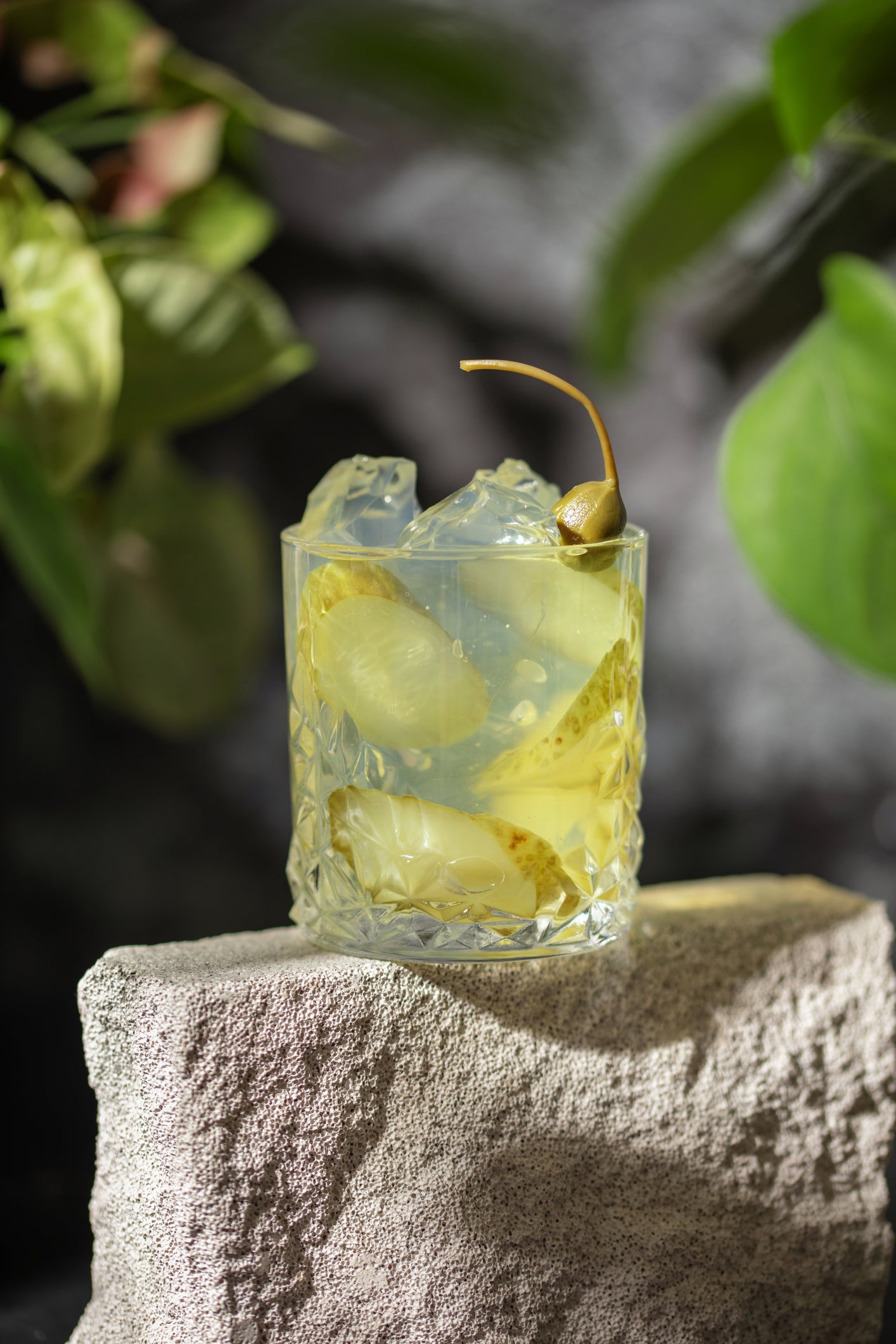 Pickle juice or brine is a popular ingredient in cocktails