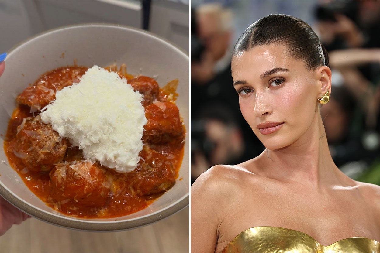 Hailey Bieber's viral cottage cheese meatballs: Are they actually healthy?