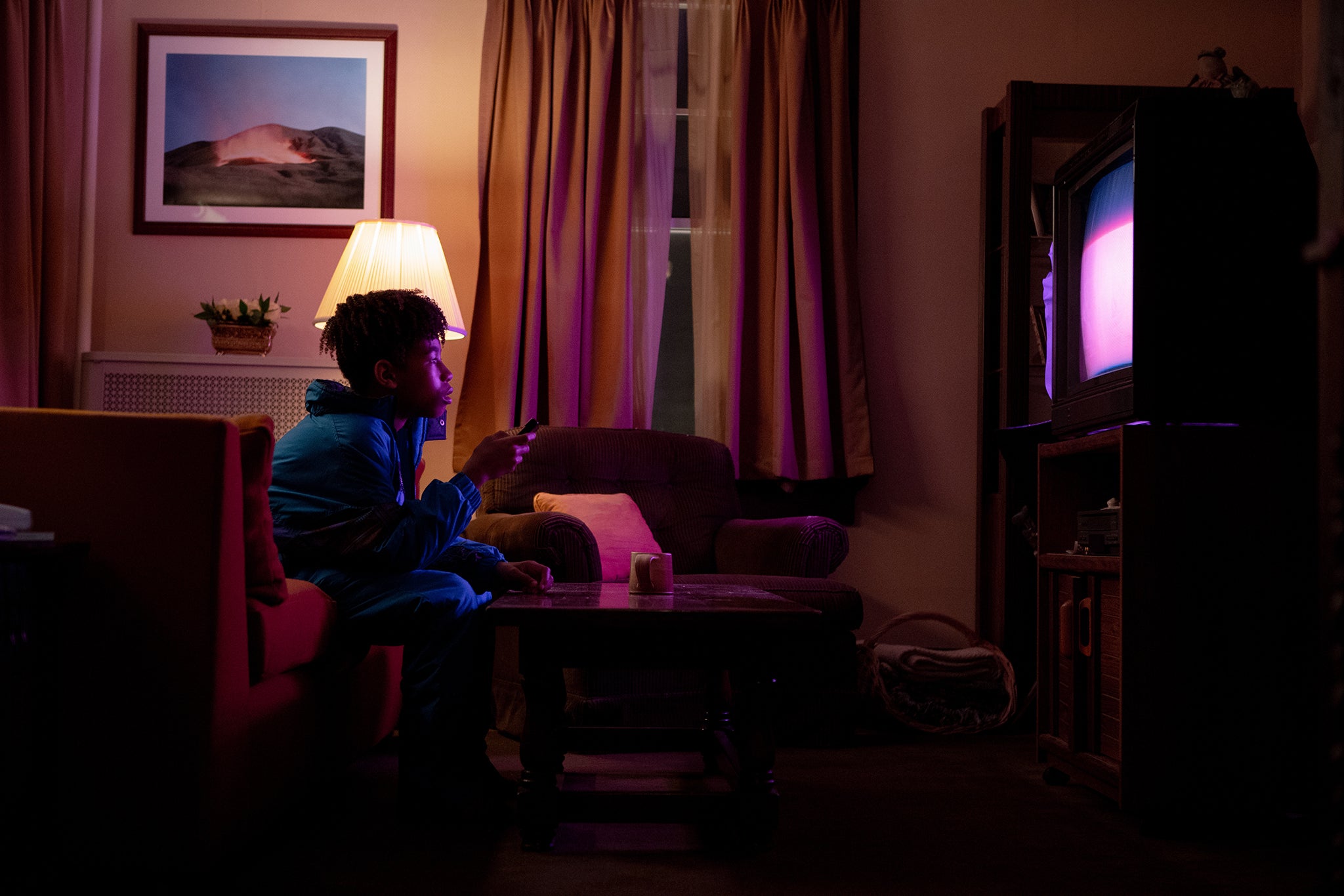 Ian Foreman in Jane Schoenbrun’s star-making 2024 movie ‘I Saw the TV Glow’