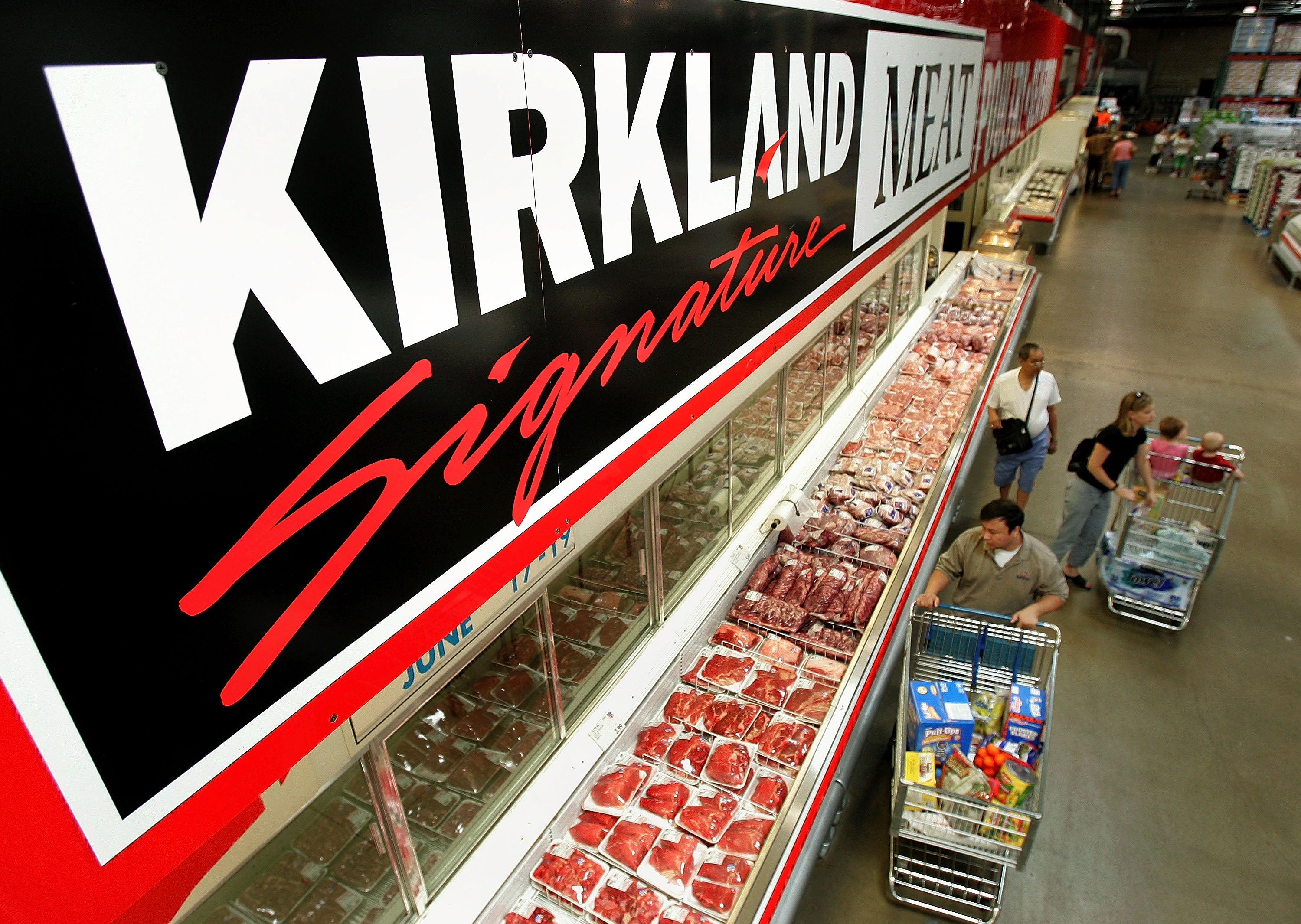 <p>Experts say Costco’s Kirkland Signature house brand provides the quality and value that customers have grown to love, but products under the brand can disappear as quickly as they arrive</p>