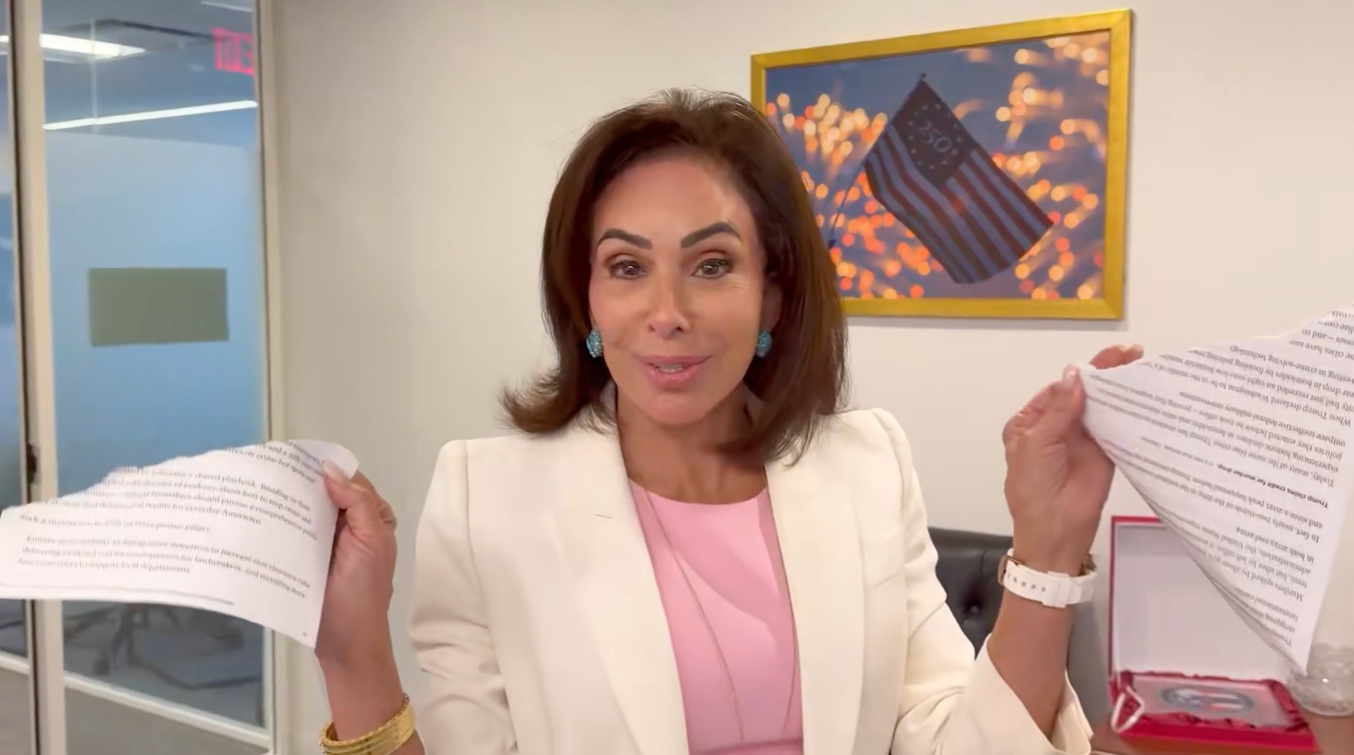U.S. Attorney Jeanine Pirro Defends Trump's Troop Surge Amid Job Scrutiny
