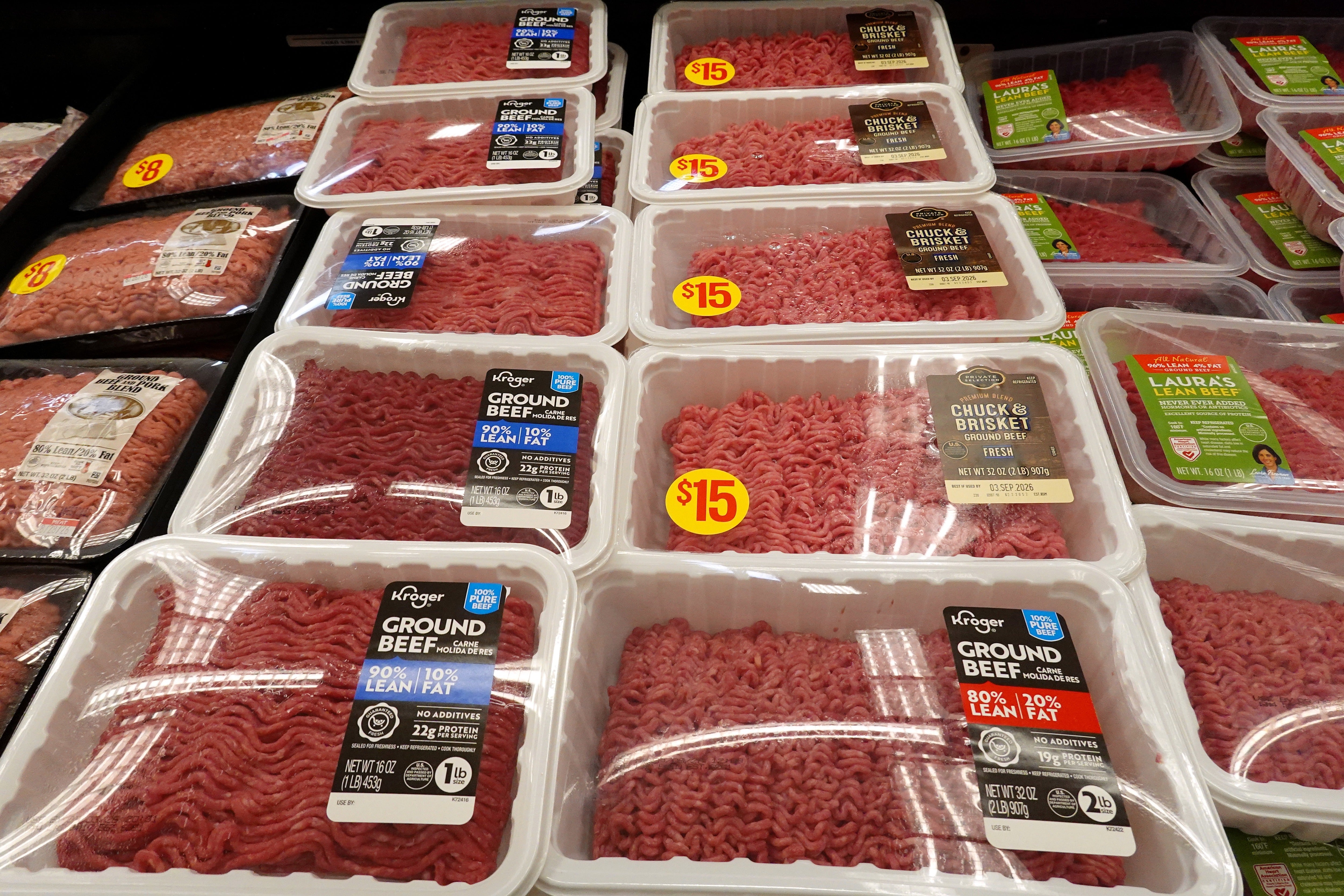 The average retail cost of ground beef currently stands at $6.89 per pound, according to the Bureau of Labor Statistics