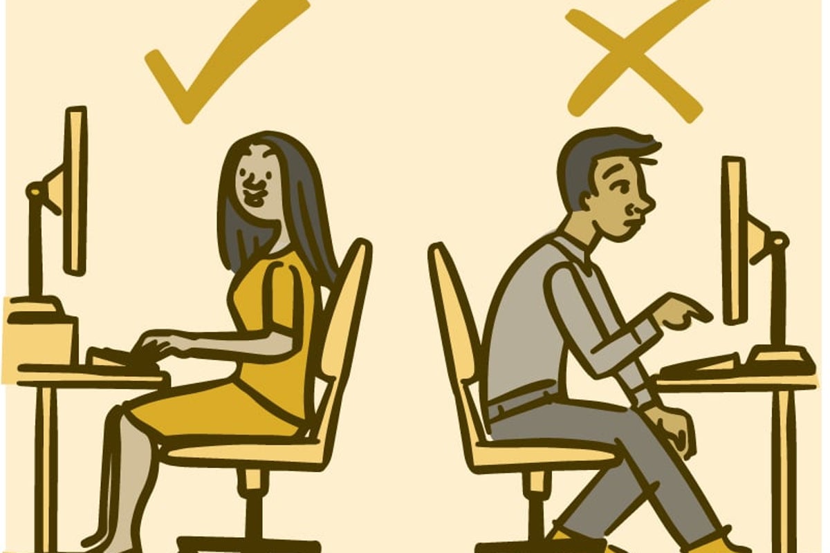 Shrimp or tech neck? What your posture says about your health Shrimp or tech neck? What your posture says about your health