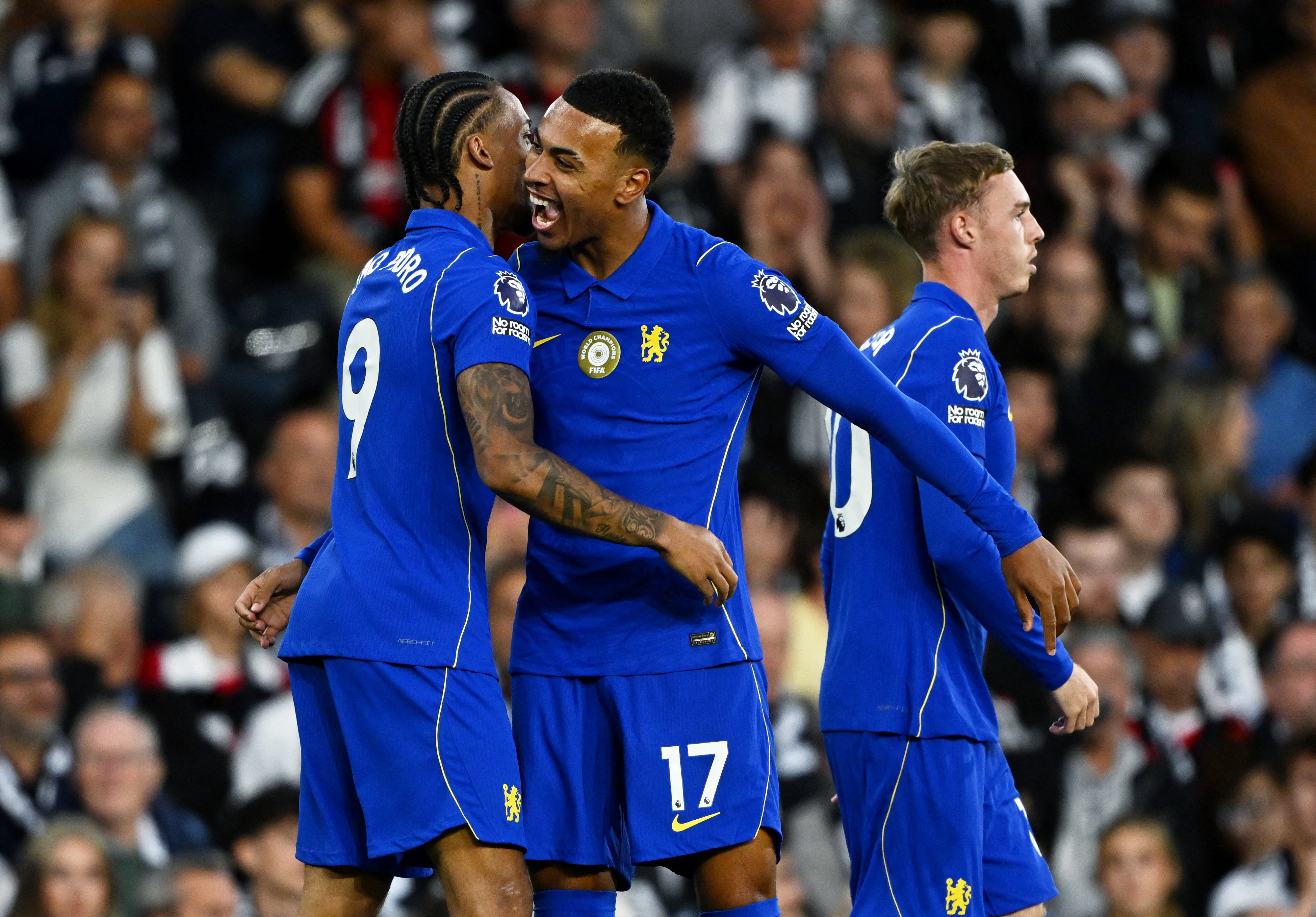 Fulham vs Chelsea player ratings: Two Blues debutants star with 8/10 but problem player scores 4/10 Copy link Bookmark Go to comments Bookmark popover Removed from bookmarks ( Reuters )