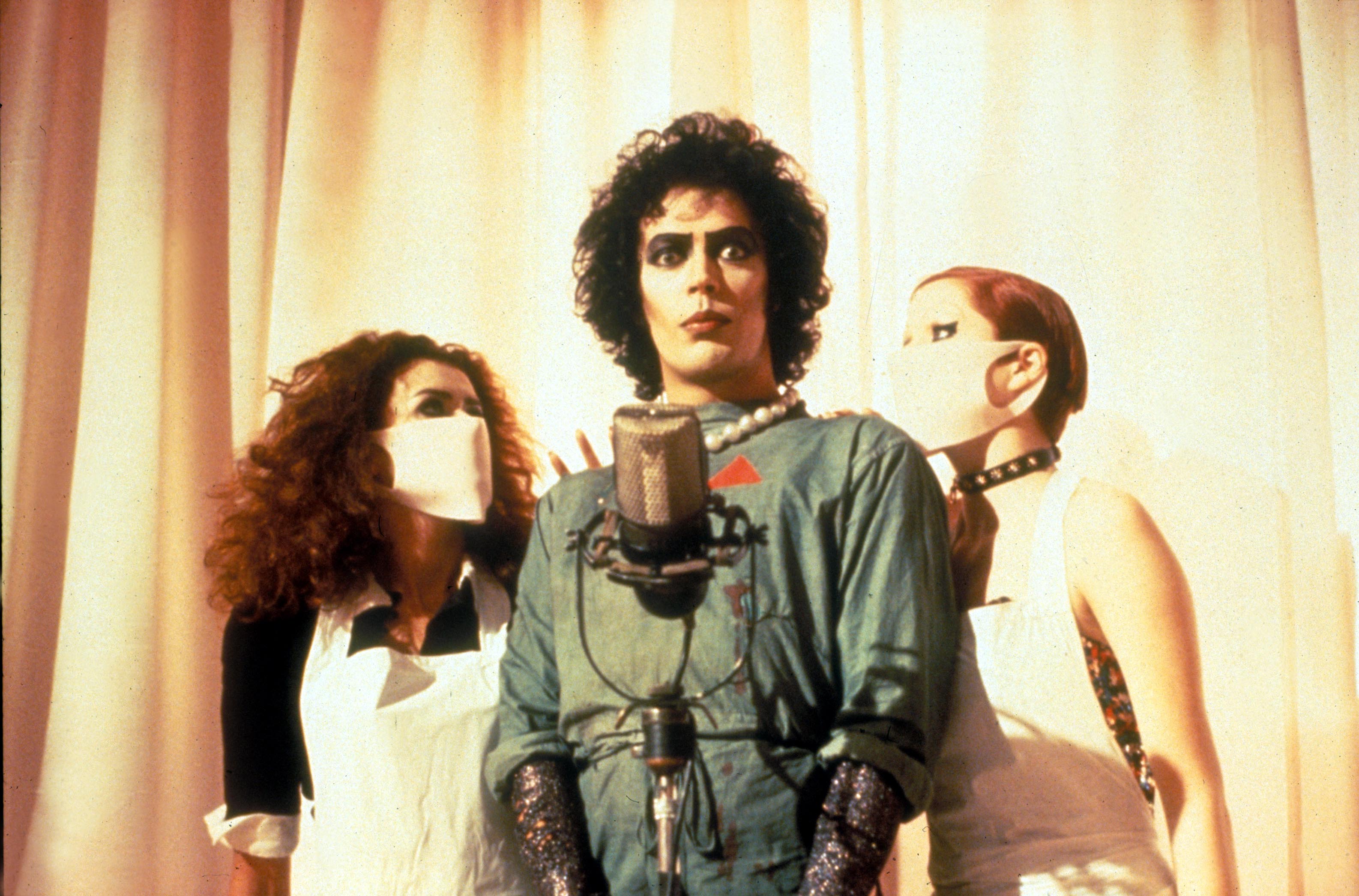 Tim Curry as Dr Frank-N-Furter in ‘The Rocky Horror Picture Show’