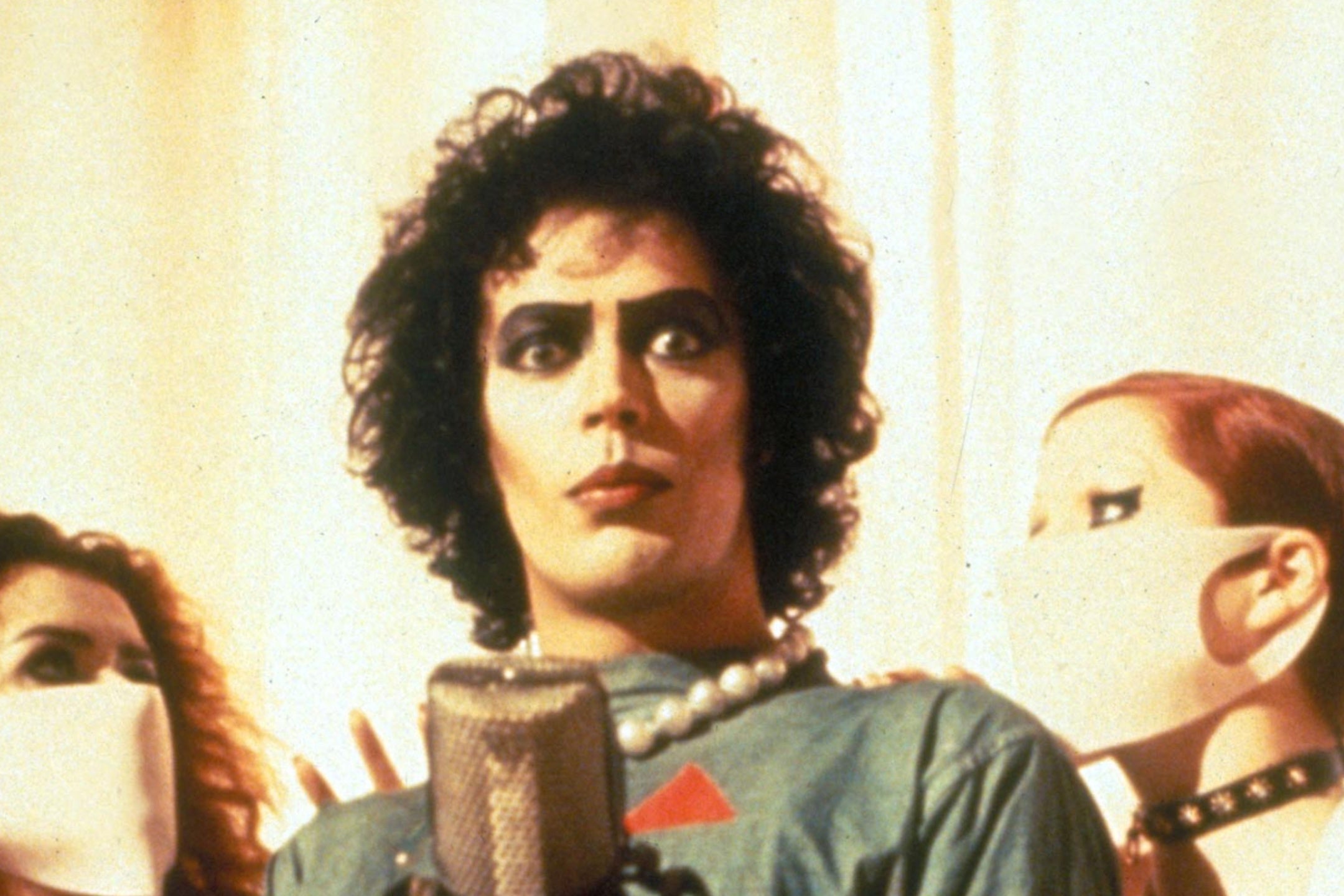 Tim Curry as the flamboyant Dr Frank-N-Furter in 'The Rocky Horror Picture Show'