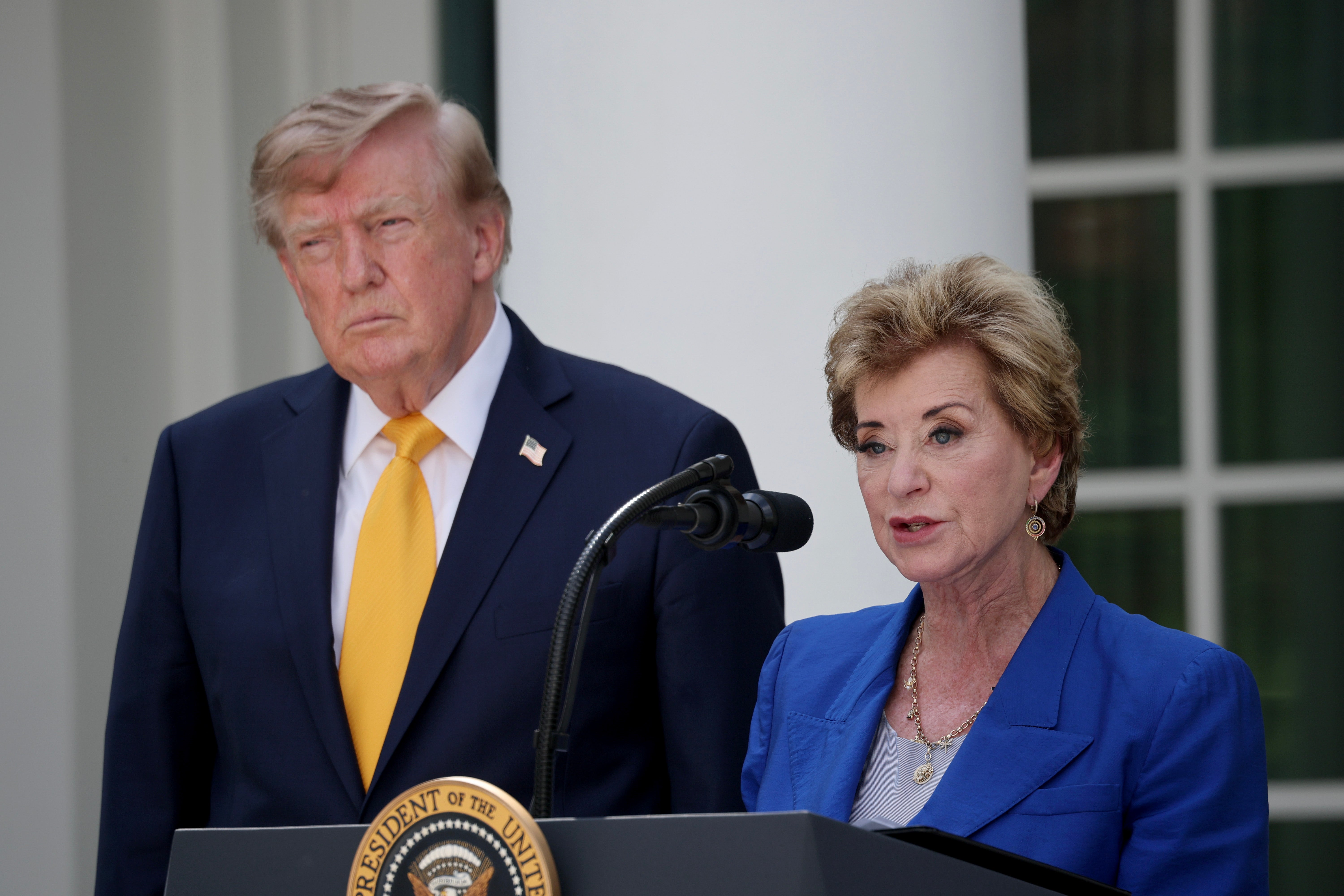 The Department of Education, led by Linda McMahon, has accidentally compared the Trump administration to Nazi Germany on social media by misinterpreting a line from the film Darkest Hour