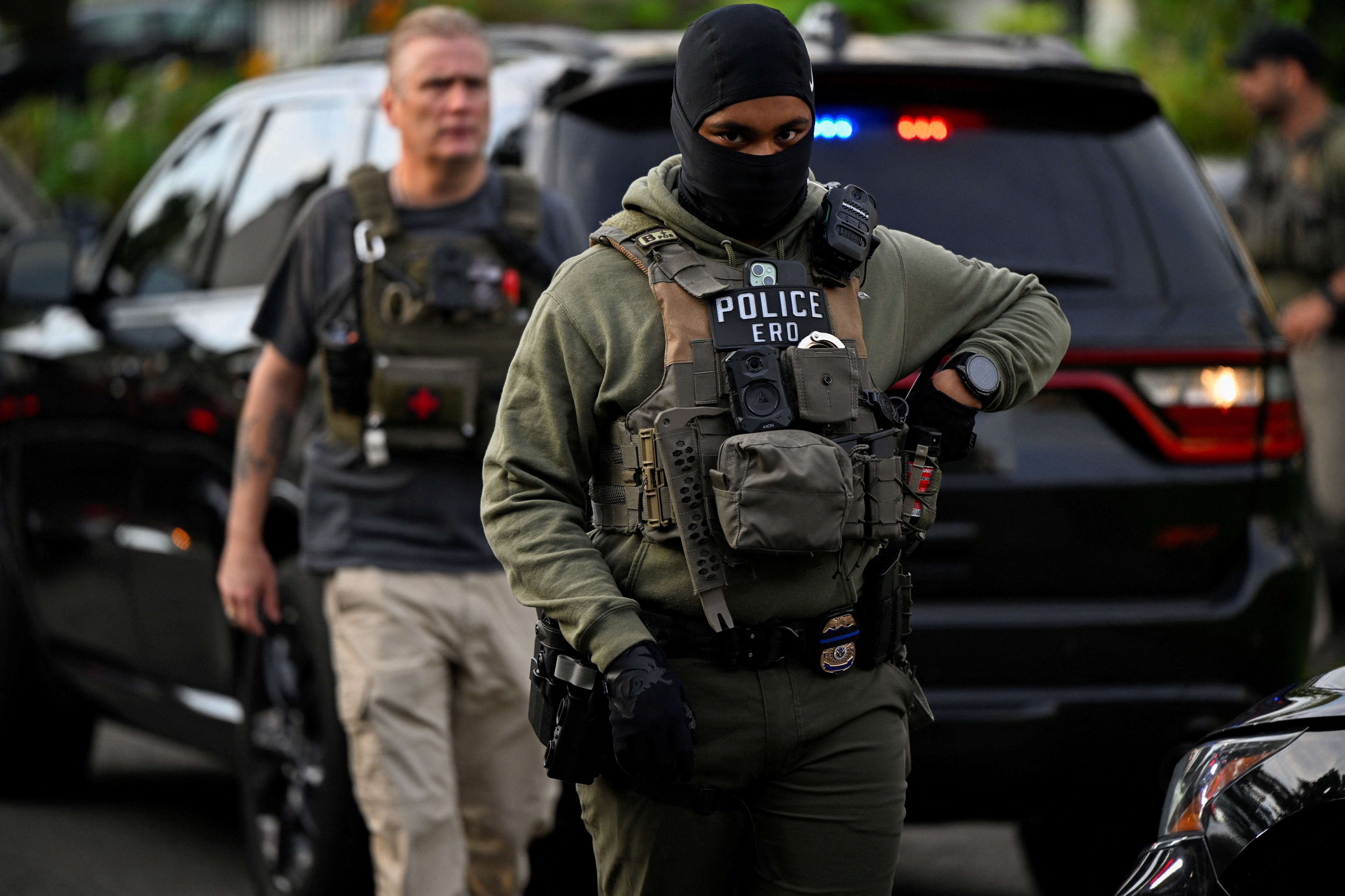 Mullin: ICE would only go to polls for specific threats or warrants