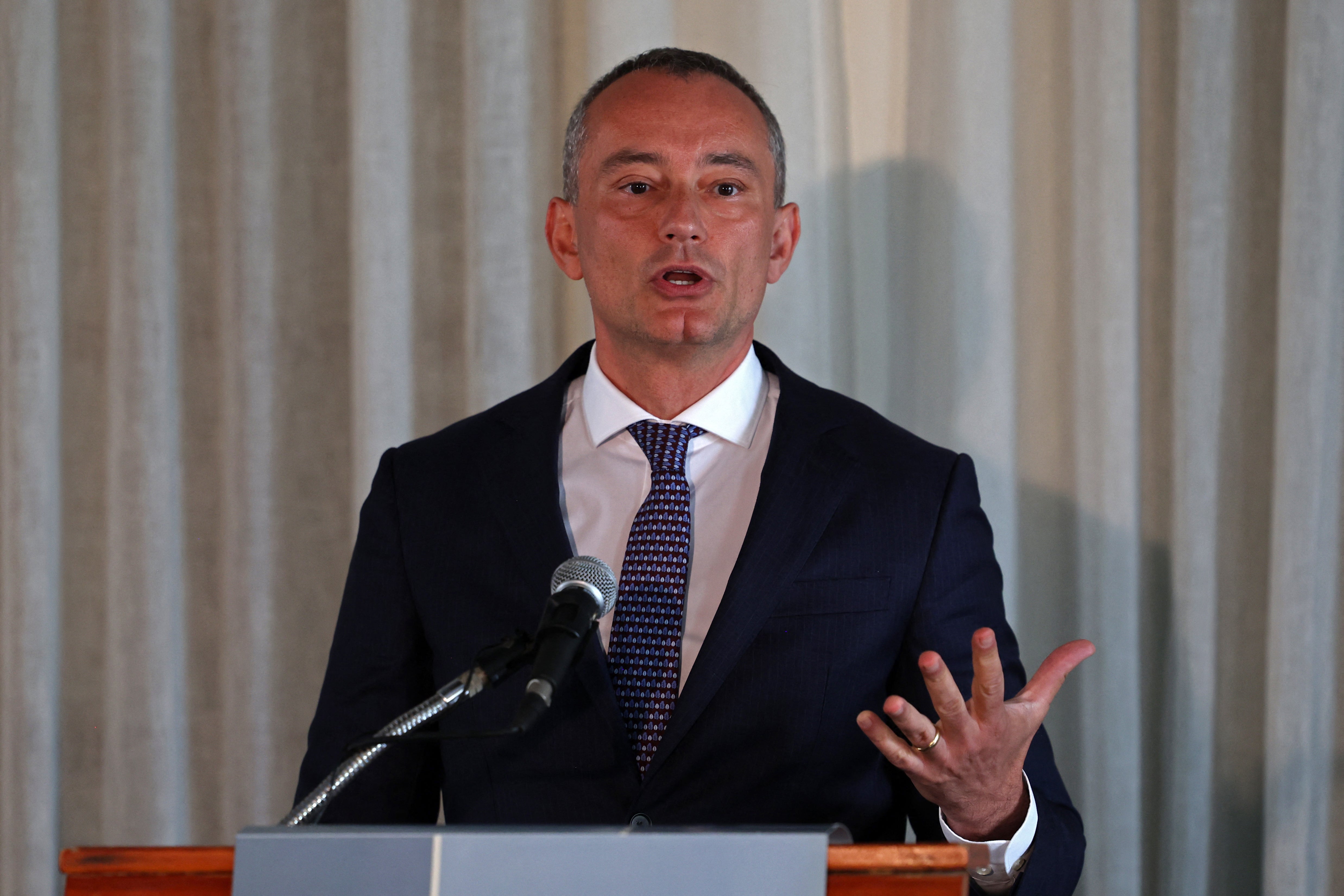 Trump's top Gaza official criticizes Israel and blames stalled talks on continued strikes
