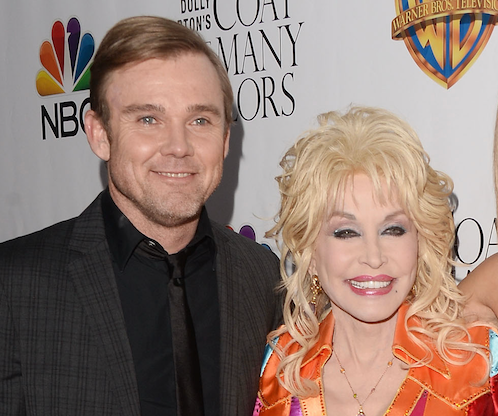 Ricky Schroder (left) played Parton’s father in the TV movies ‘Dolly Parton’s Coat of Many Colors’ and its sequel, ‘Dolly Parton’s Christmas of Many Colors: Circle of Love’