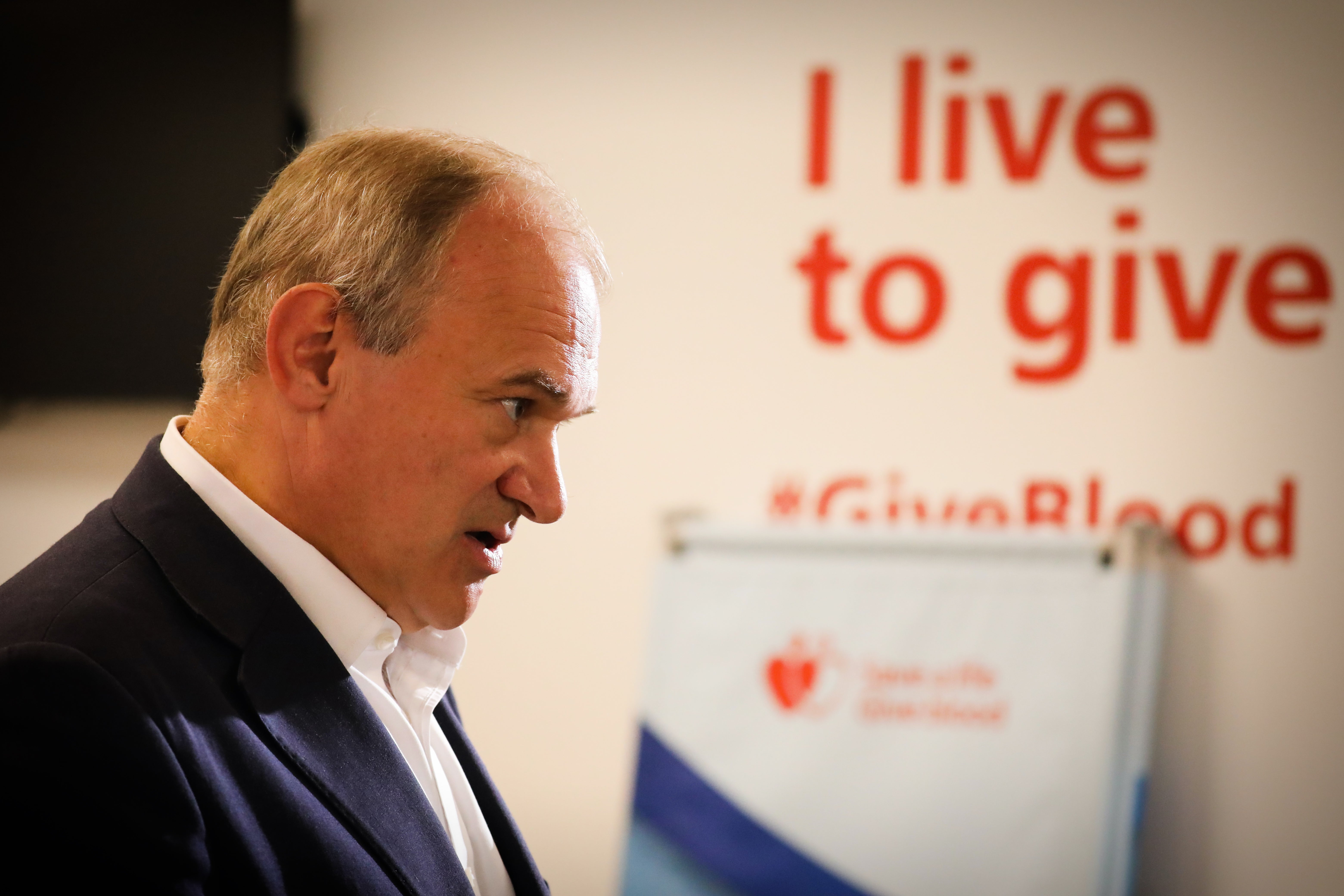 Sir Ed Davey's blood donation scuppered by his summer holiday to France