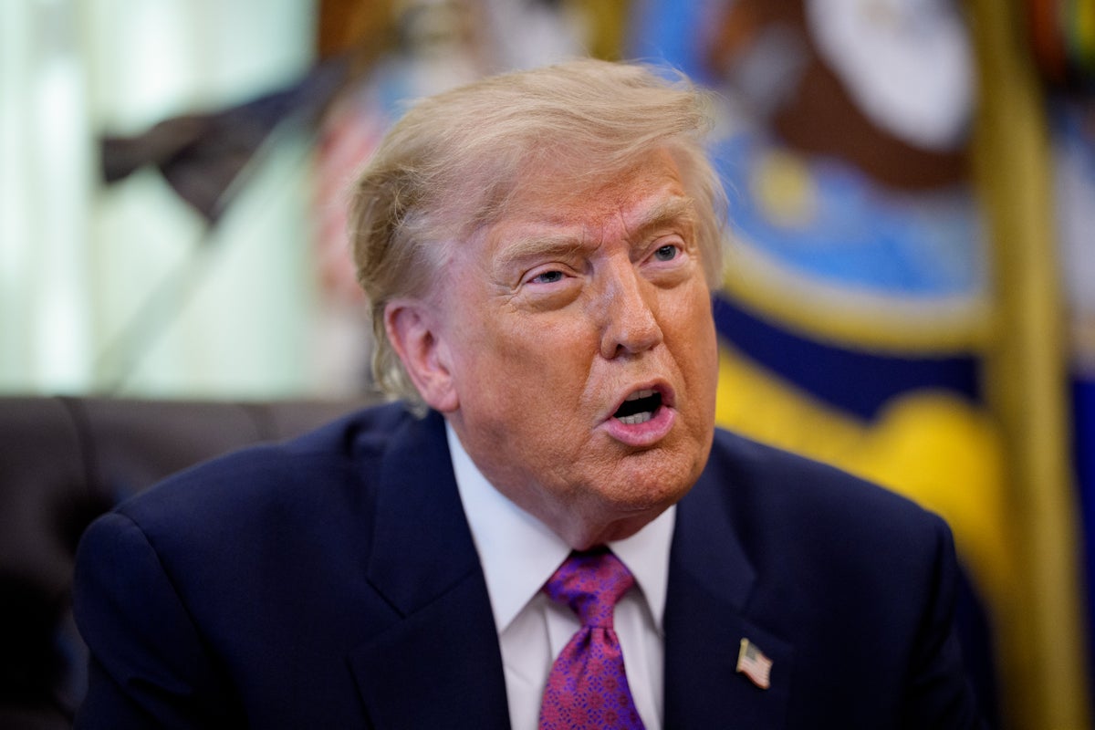 President Donald Trump sounded off on Truth Social on August 30 about his ongoing attempt to rename the Kennedy Center and renovate the Lincoln Memorial Reflecting Pool (Getty)