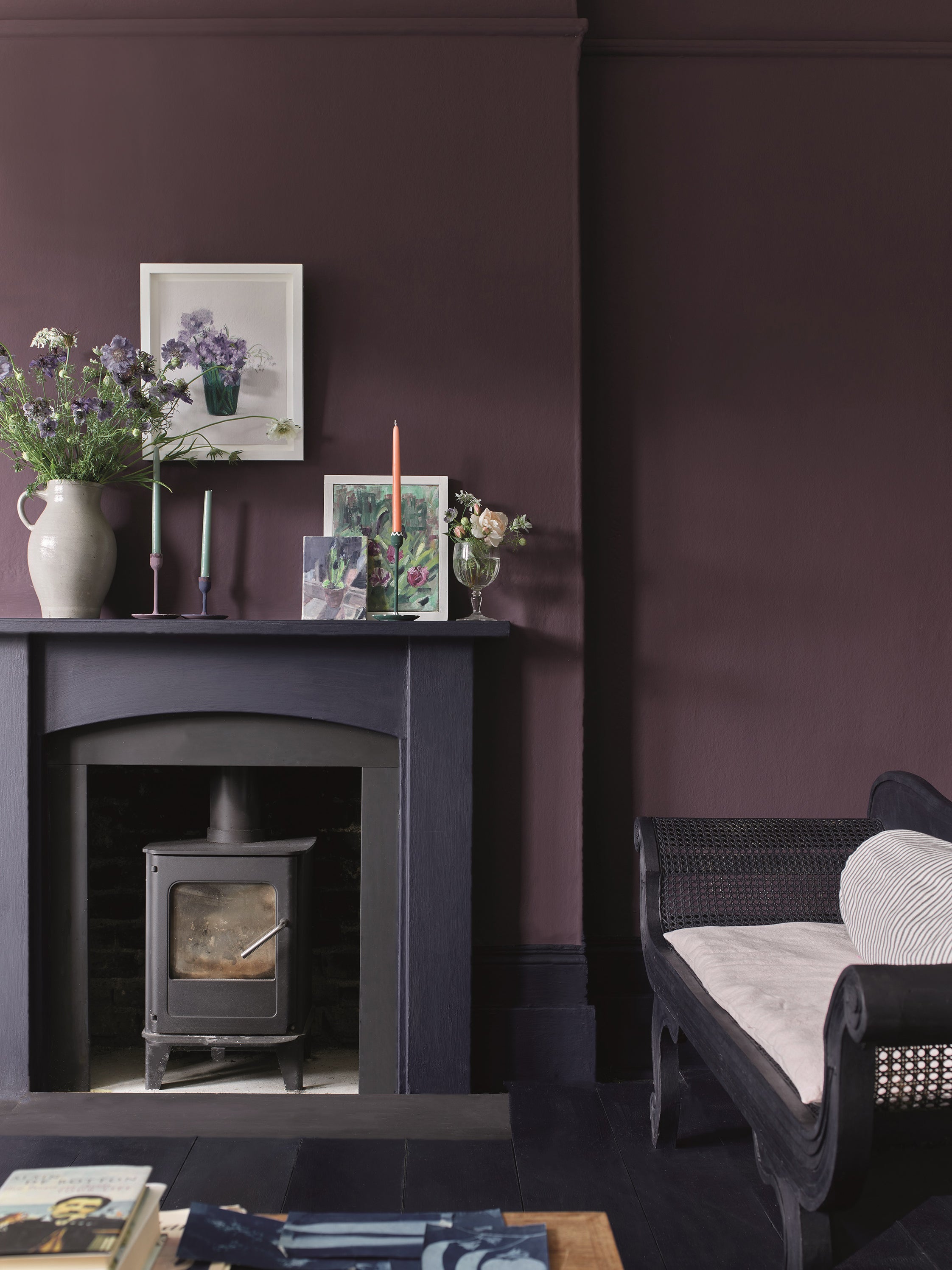 Annie Sloan Tyrian Plum Wall Paint, 2.5 Litres, Annie Sloan