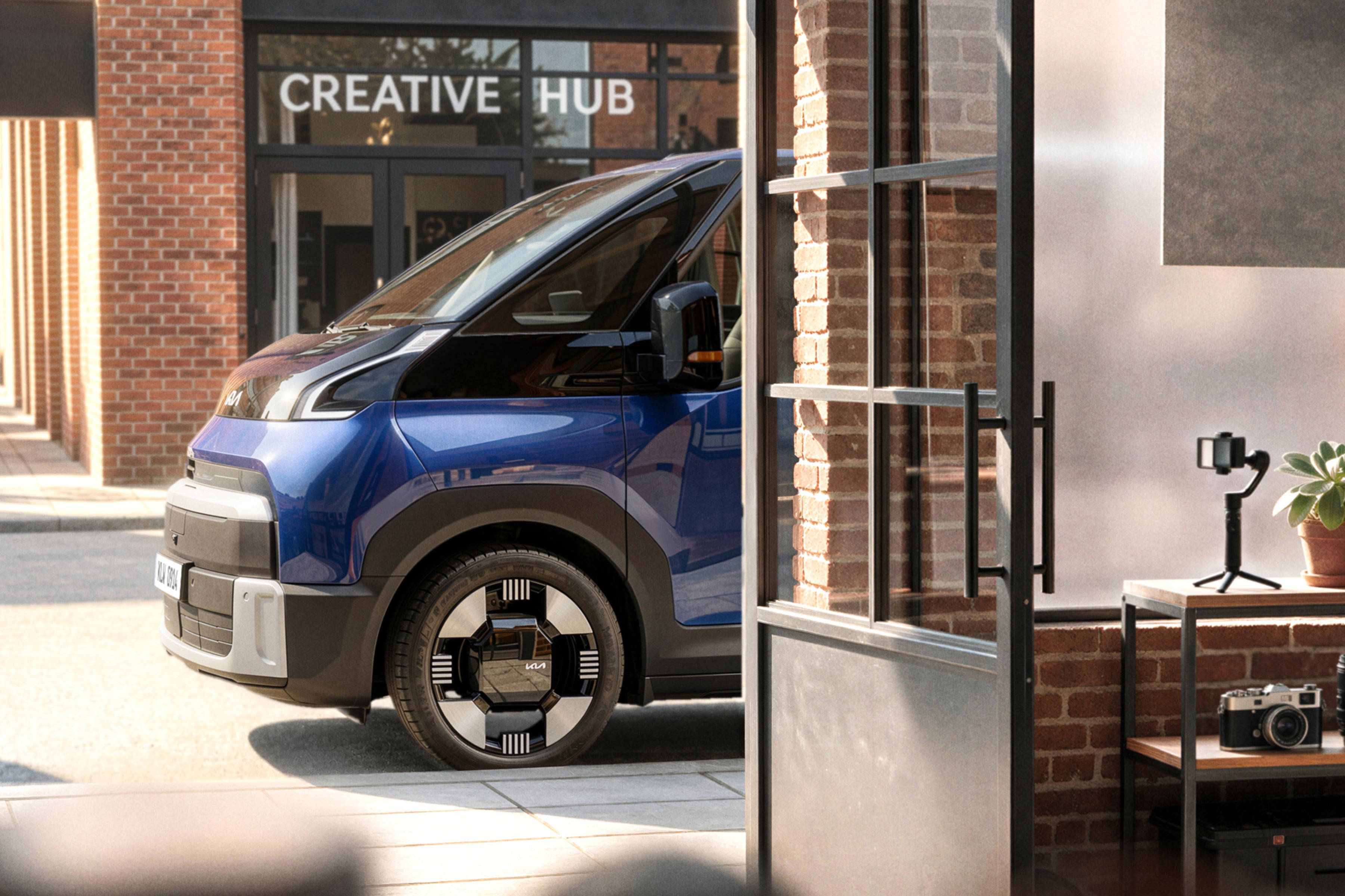 Kia’s big new PV7 electric van teased ahead of September reveal