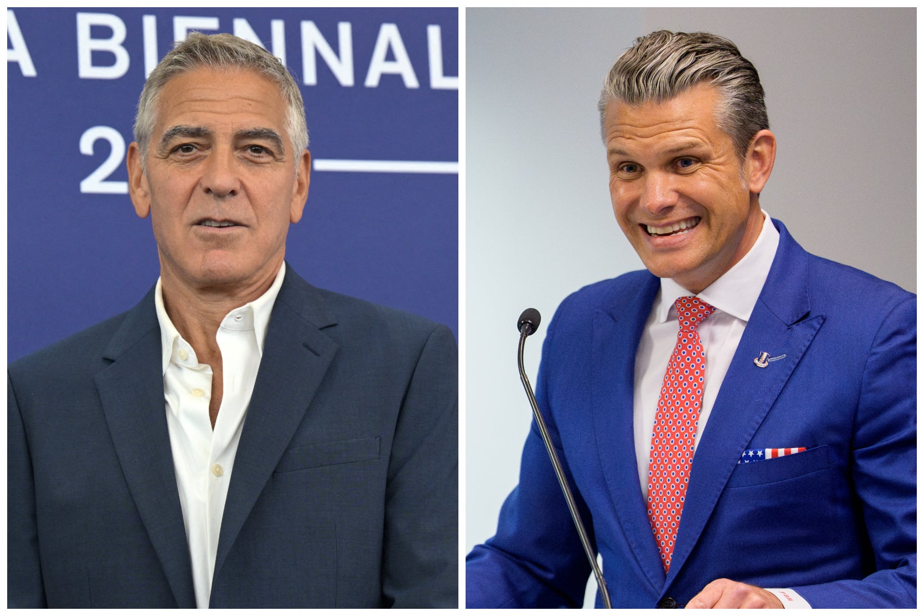 George Clooney rips Hegseth over body-shaming post of Canadian cadet: ‘What's wrong with you?'