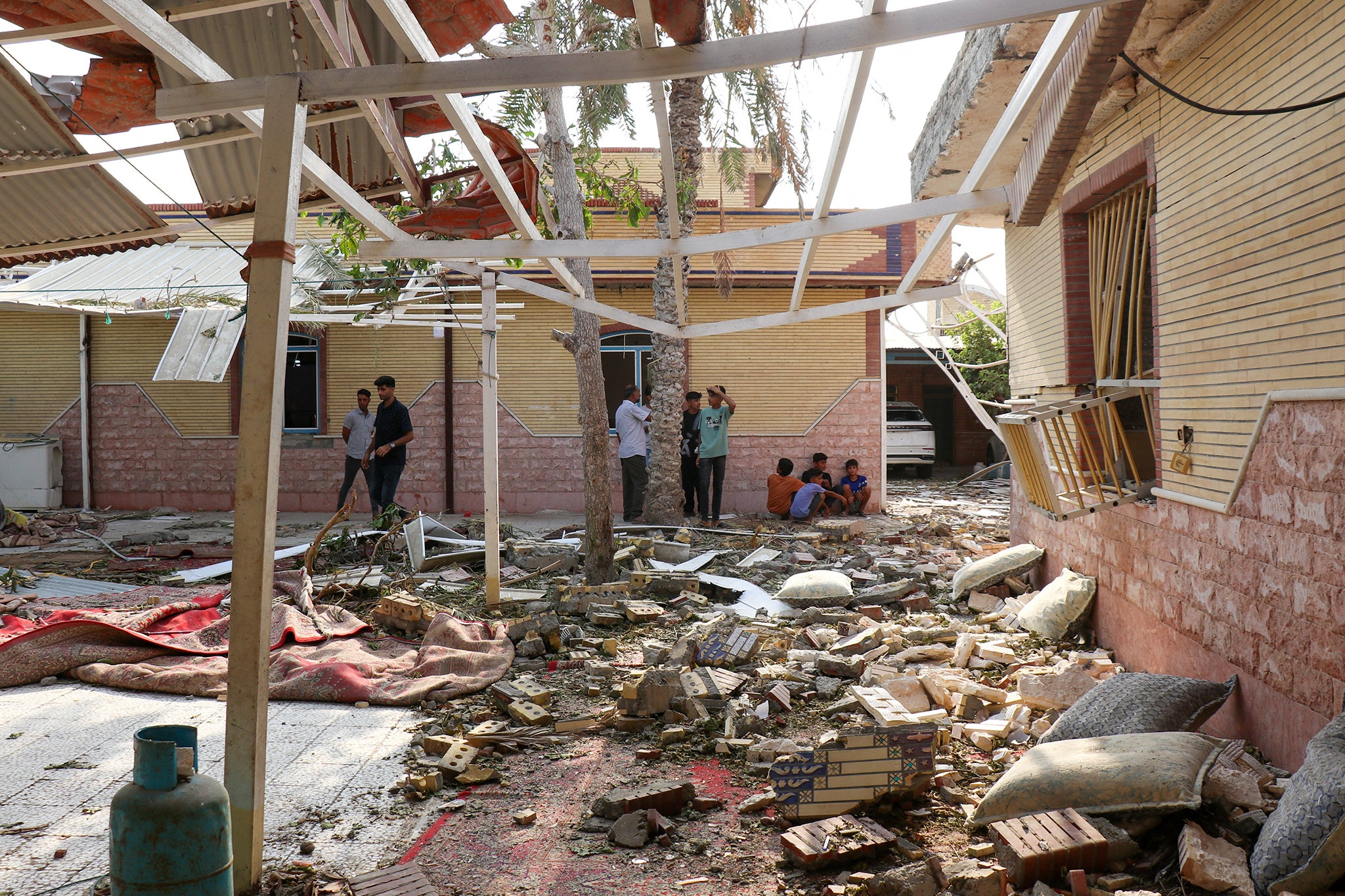 What happened in suspected US strike which hit Iran wedding killing four people?
