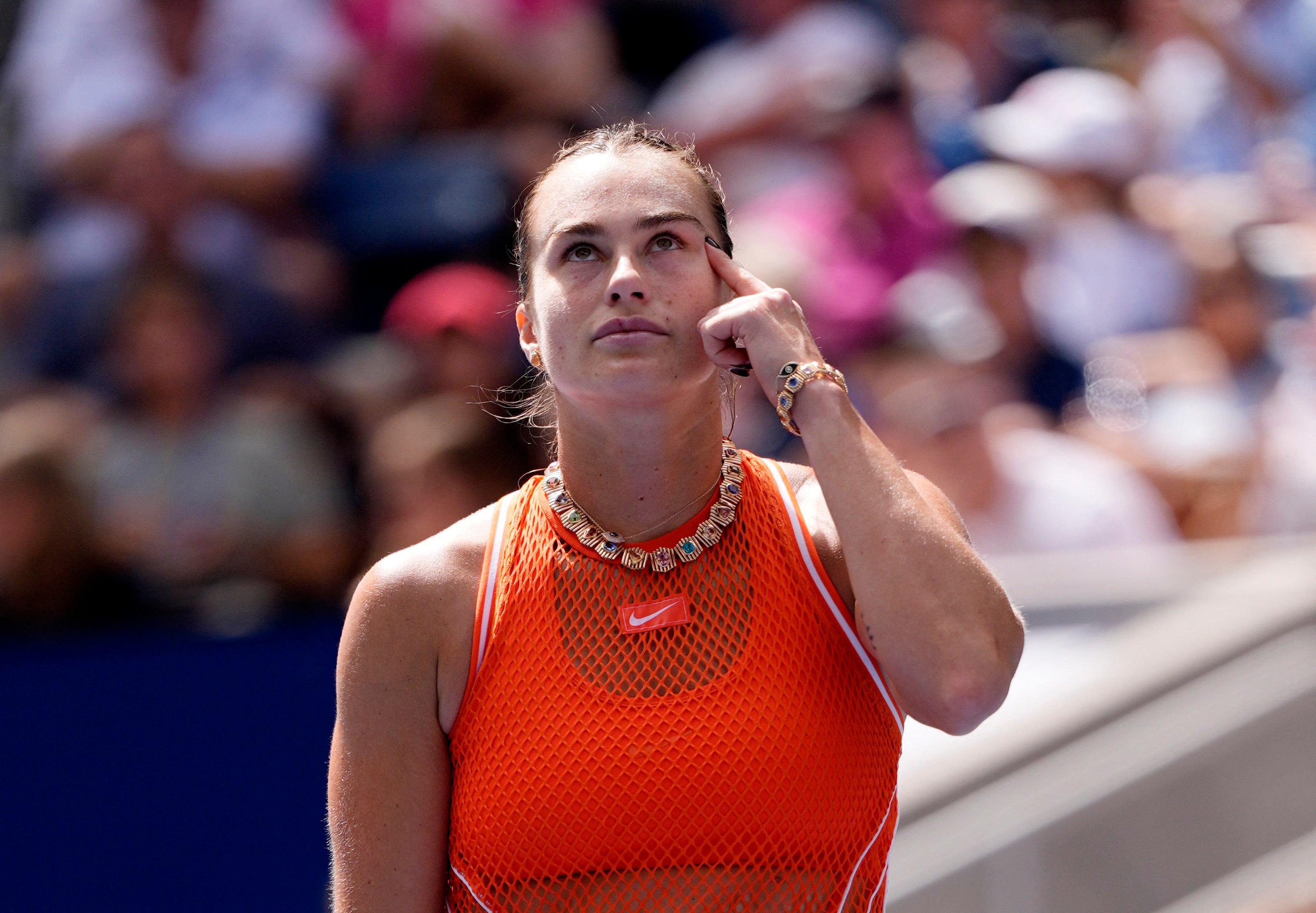 Why Aryna Sabalenka stopped play during US Open match against Kamilla Rakhimova