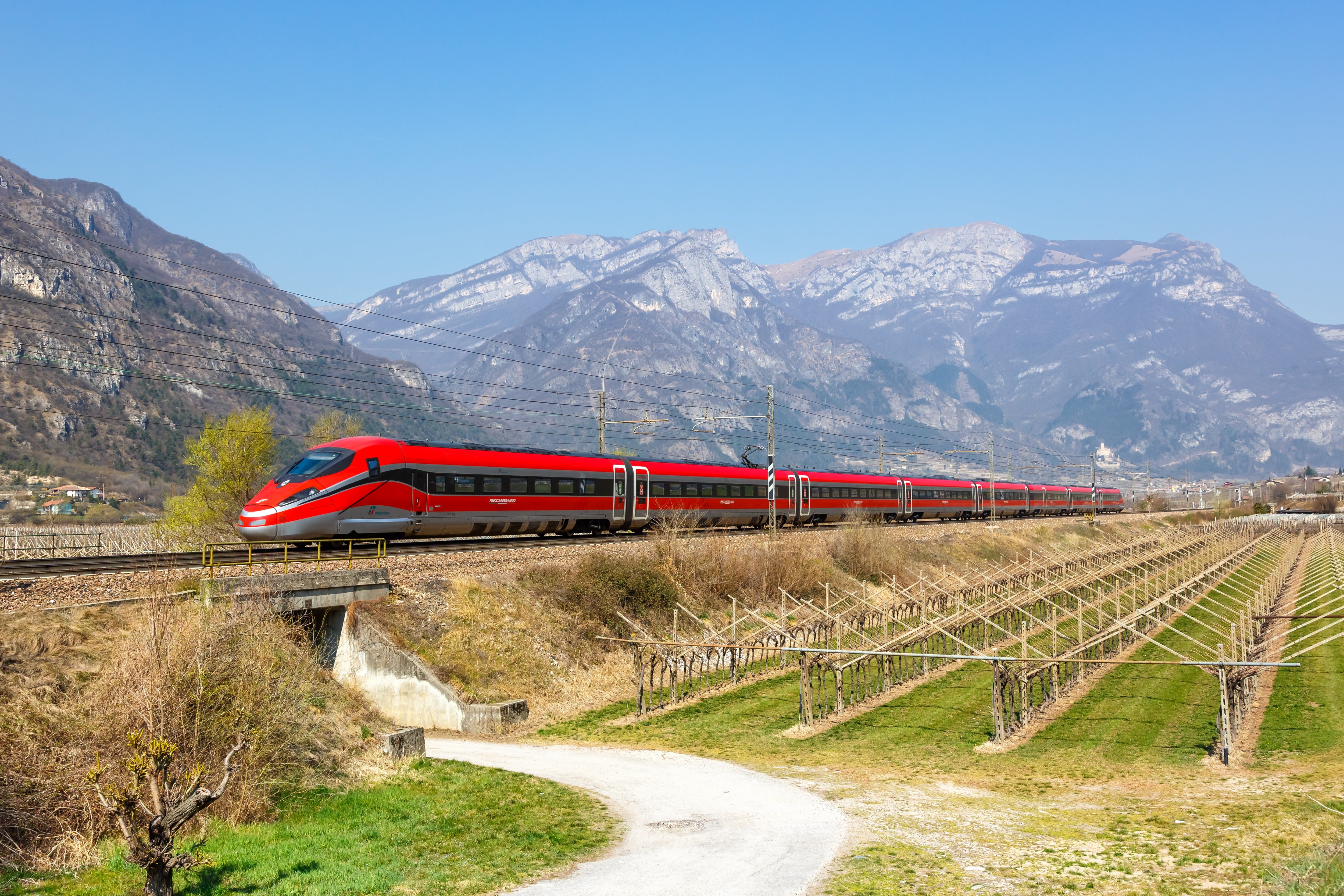 <p>Trenitalia’s Frecciarossa 1000 trains will operate the services </p>