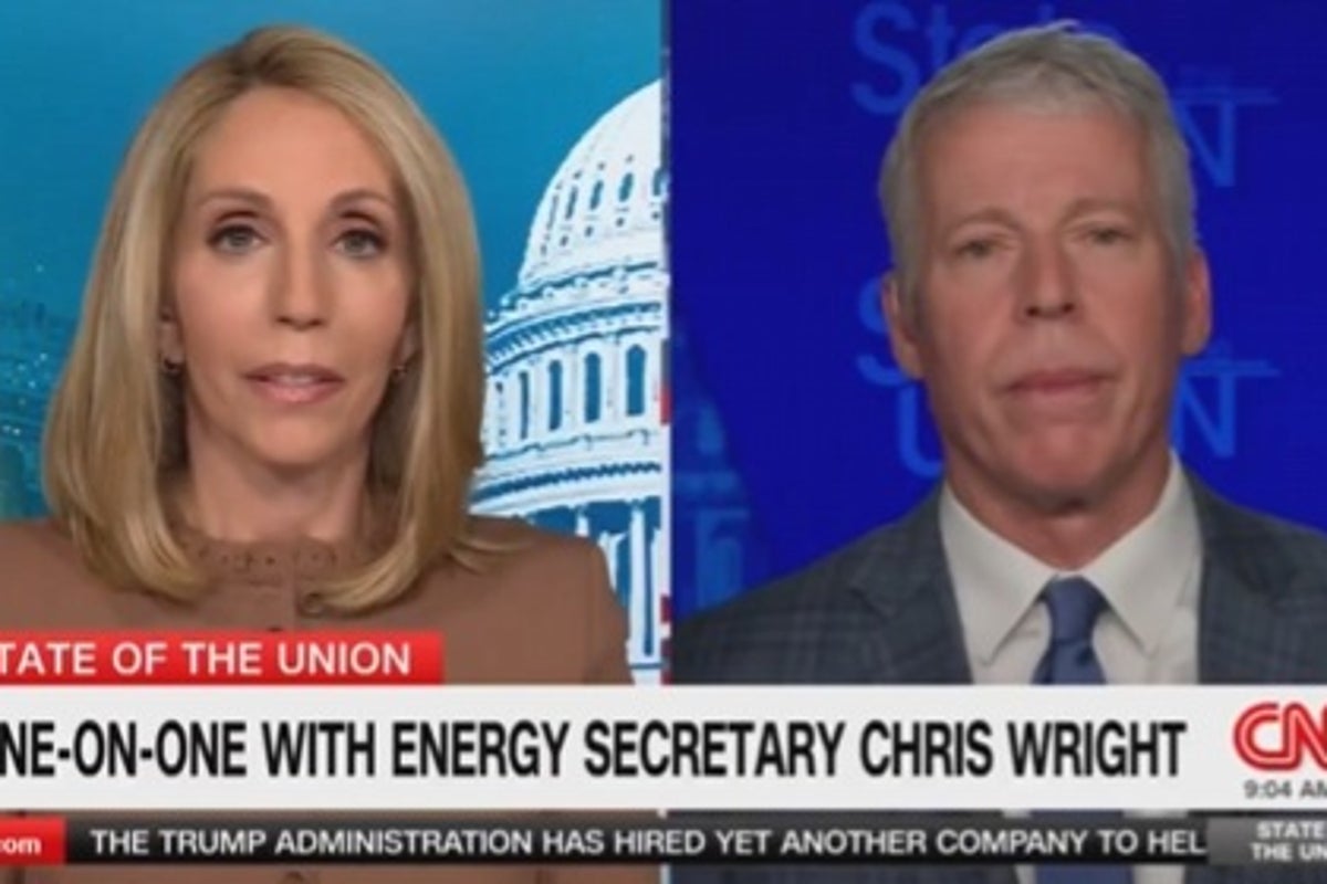 Energy Secretary Chris Wright declined to say when he thought gas prices would begin to drop on Sunday (CNN - State of the Union)