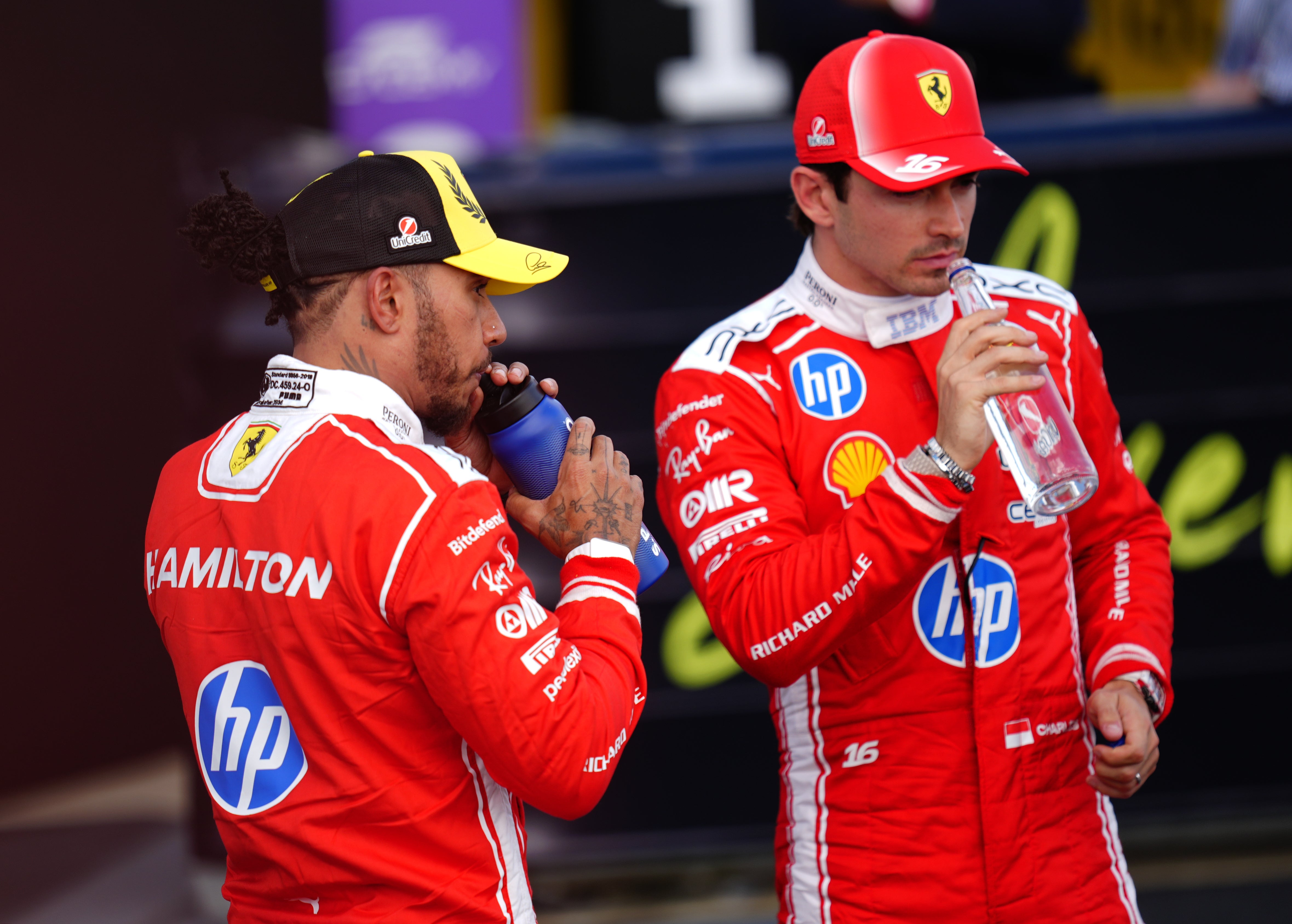 Lewis Hamilton warned over Ferrari in-fighting with Charles Leclerc after Italian GP collision