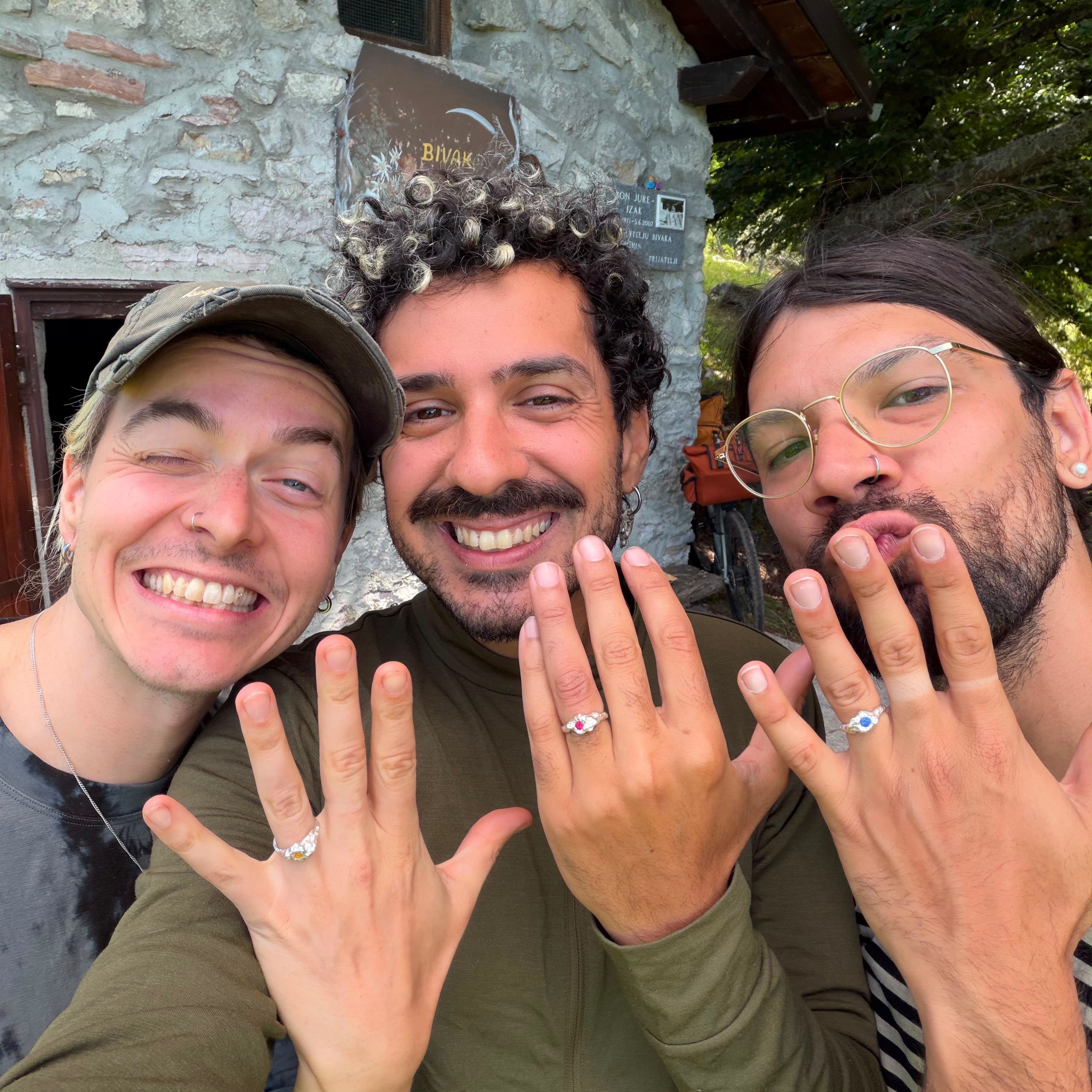 ‘I proposed to my two male best friends. We’re platonic, but we’re getting married’